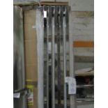 Carisa - Kare Chrome Radiator - 240x1800mm - New & Boxed. RRP £368 - Please Note This Item Is