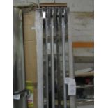 Carisa - Kare Chrome Radiator - 240x1800mm - New & Boxed. RRP £368 - Please Note This Item Is