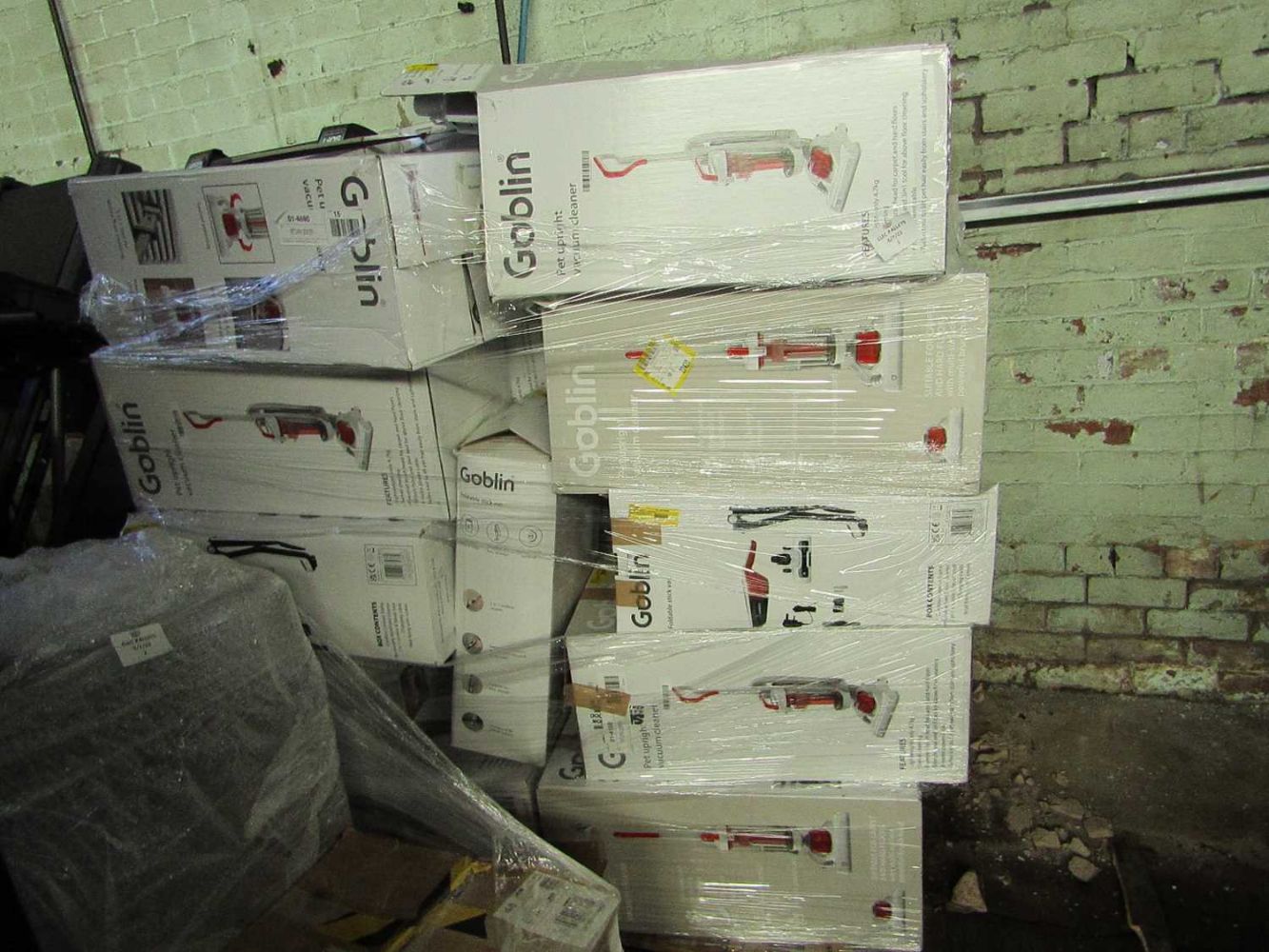 Pallets of Customer return Electricals from a leading high street supermarket