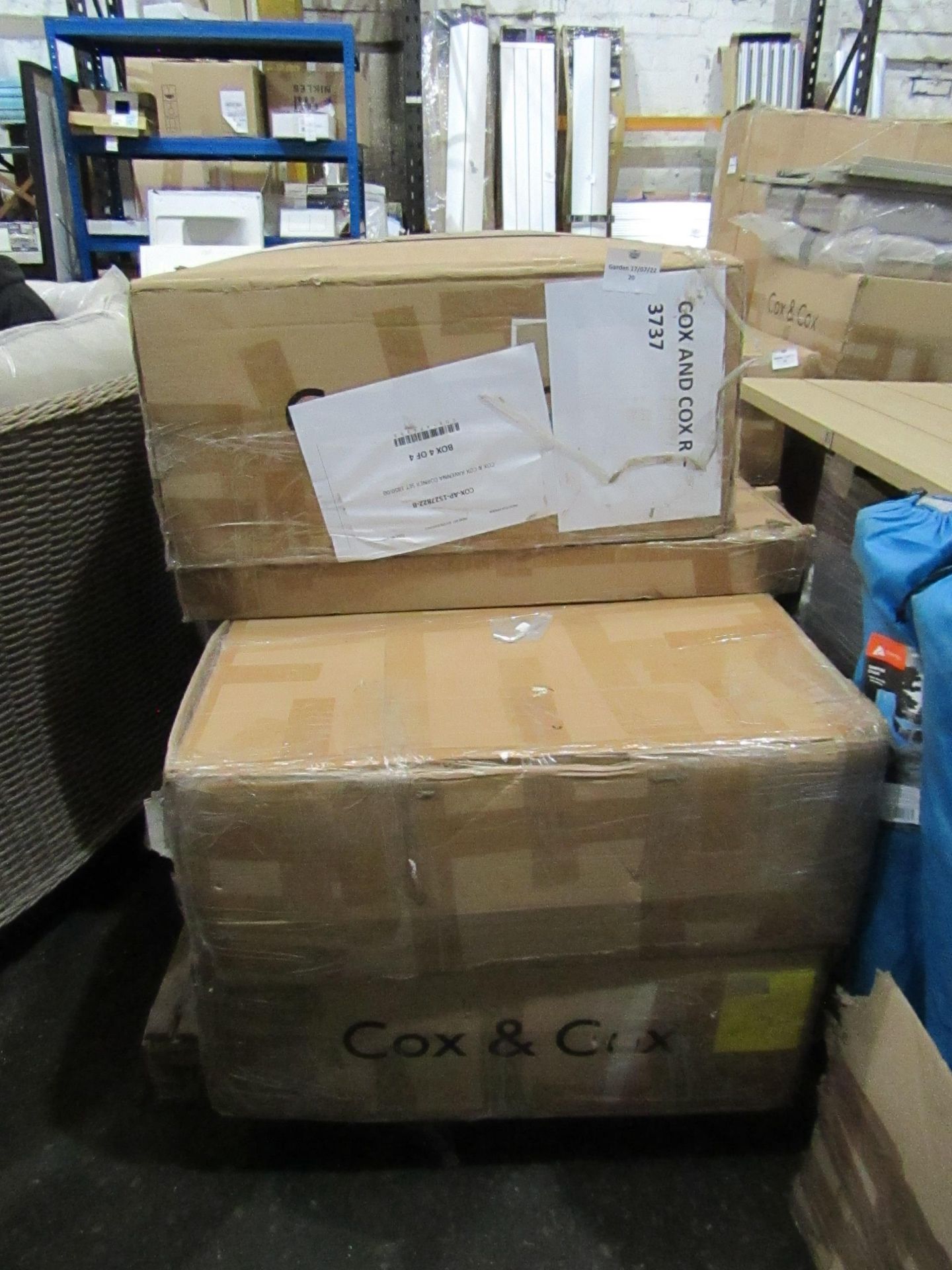 Cox & Cox Ravenna Corner Set 1850.00 RRP ¶œ1850.00 - This lot of branded customer returns contains - Image 2 of 2