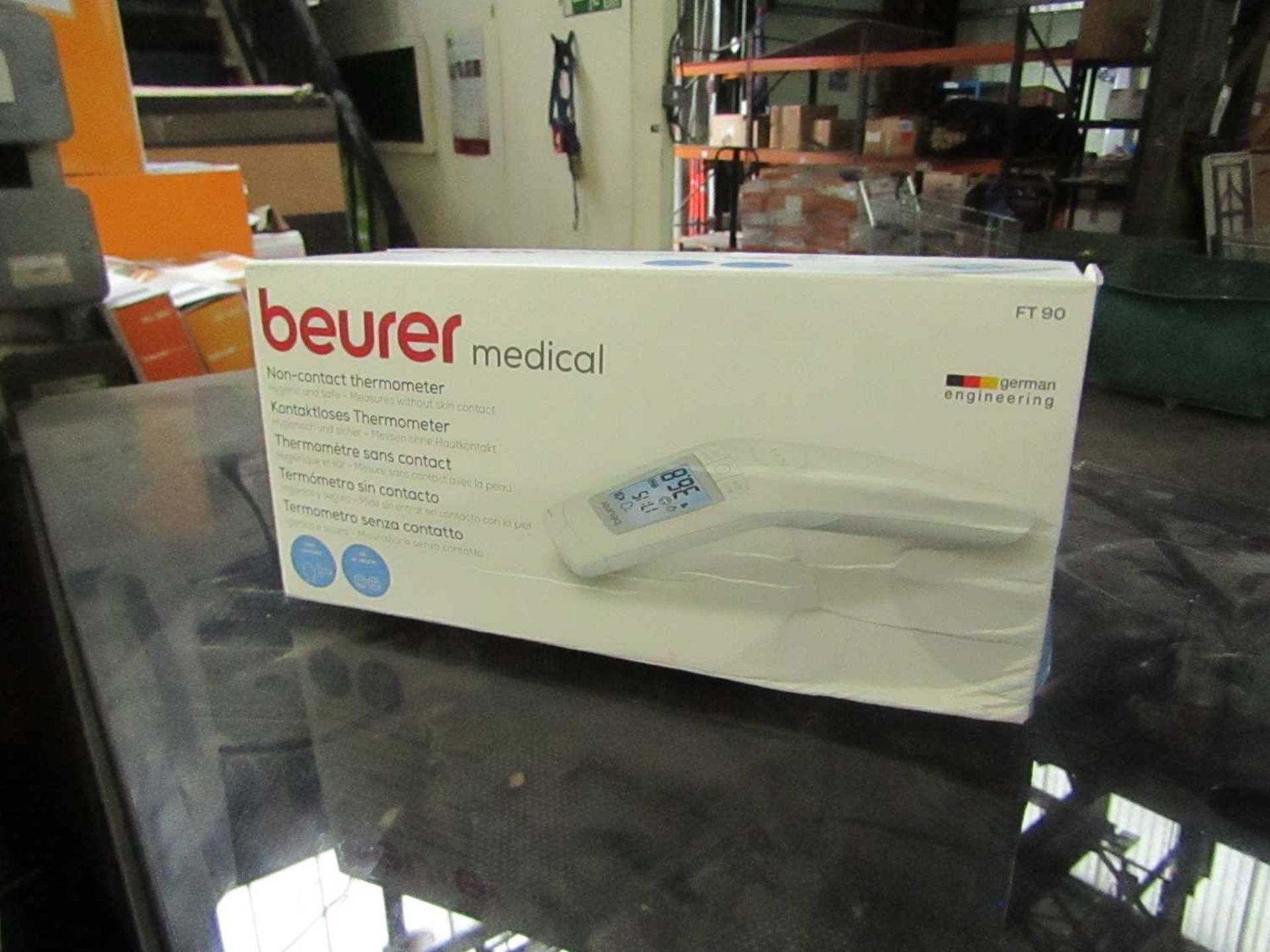 1x Beurer Non Contact Thermometer FT90 - This item is graded B - RRP £50