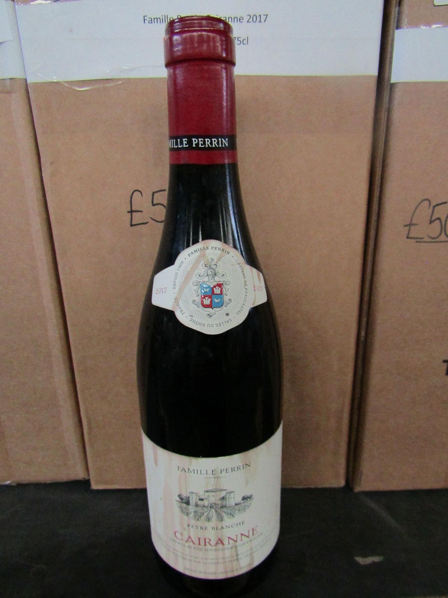 5x Bottles of Famille Perrin Cairanne 2017 - Red - RRP ?56