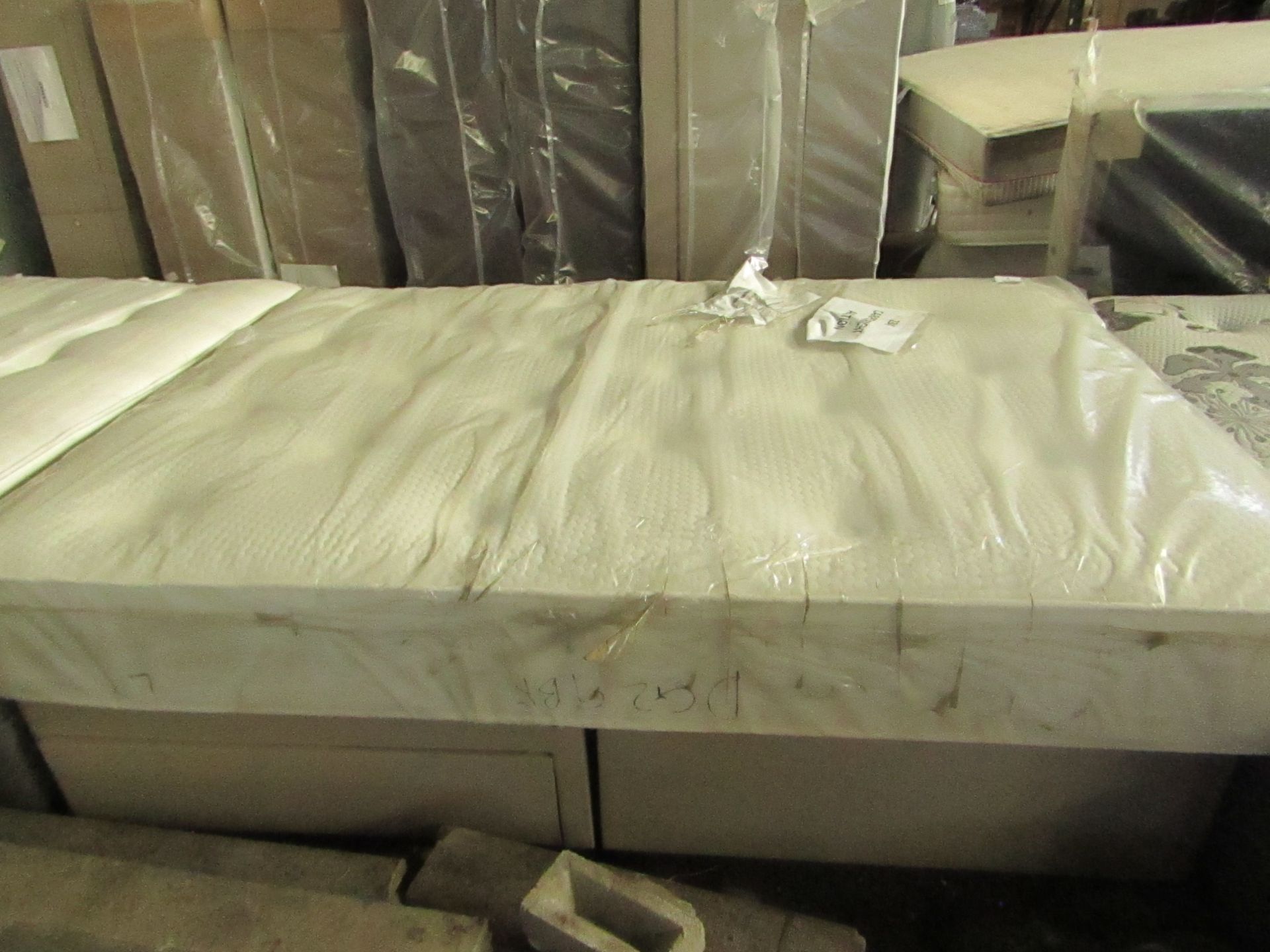 | 1X | SLEEPRIGHT GENOA BED MATTRESS 4FT6 DOUBLE | LOOKS TO BE IN GOOD CONDITION AND PACKAGED THIS