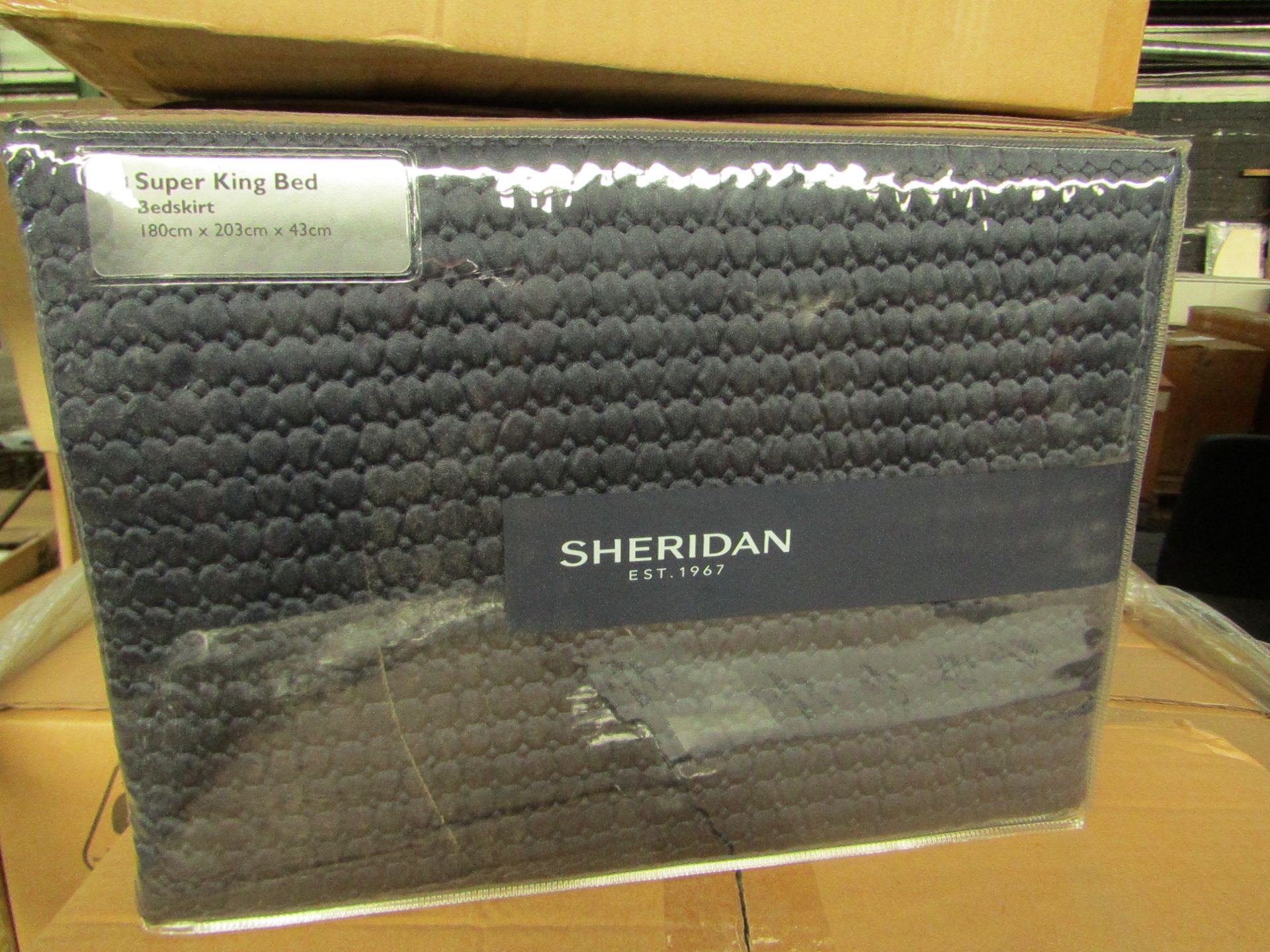 Sheridan - Midnight Bed Skirt - New & Packaged. RRP ?75 Each. - Image 2 of 2