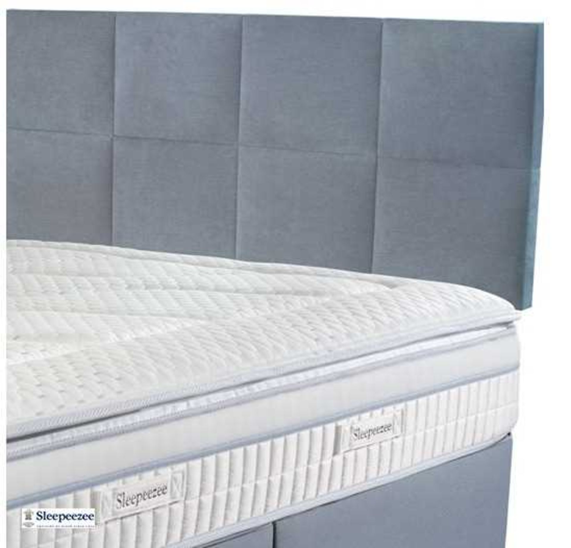 | 1X | SLEEPEEZEE MONTANA HEADBOARD 4FT6 DOUBLE PEWTER | GOOD CONDITION PACKAGED | RRP ?299 |