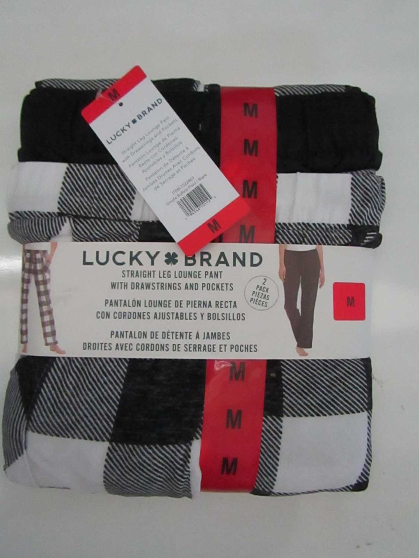 VAT Lucky Brand Straight Leg Lounge Set With Pockets Size M New & Packaged d