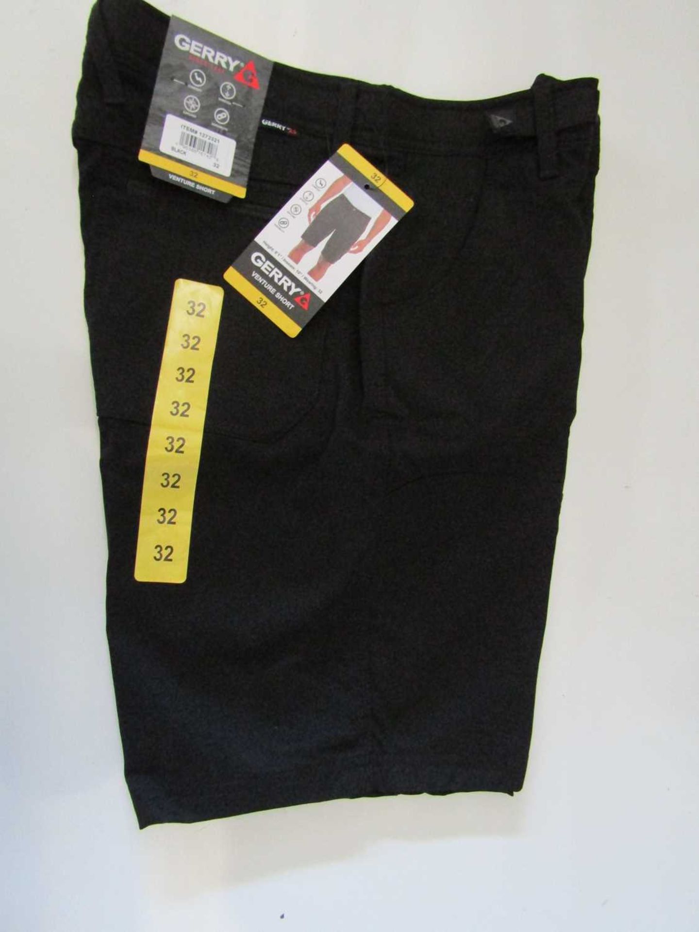 VAT Gerry Venture Shorts Black Size S New With Tags
