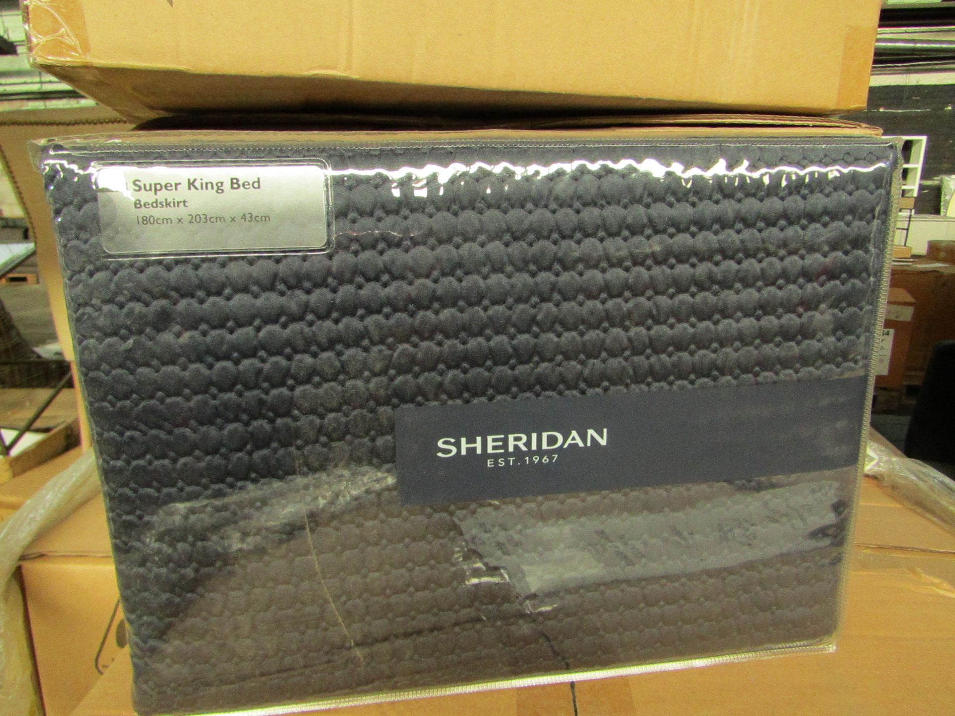 Sheridan - Midnight Bed Skirt - New & Packaged. RRP ?75 Each. - Image 2 of 2