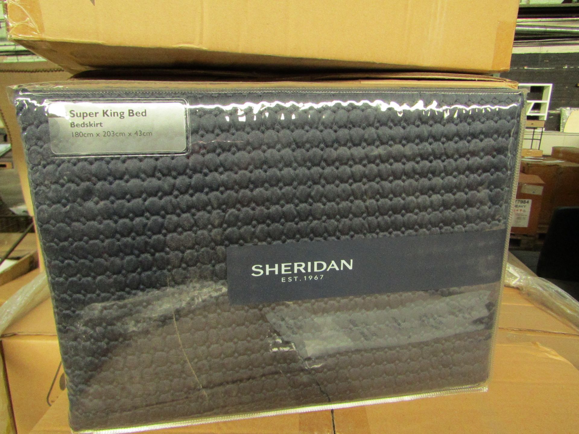 Sheridan - Midnight Bed Skirt - New & Packaged. RRP ?75 Each. - Image 2 of 2