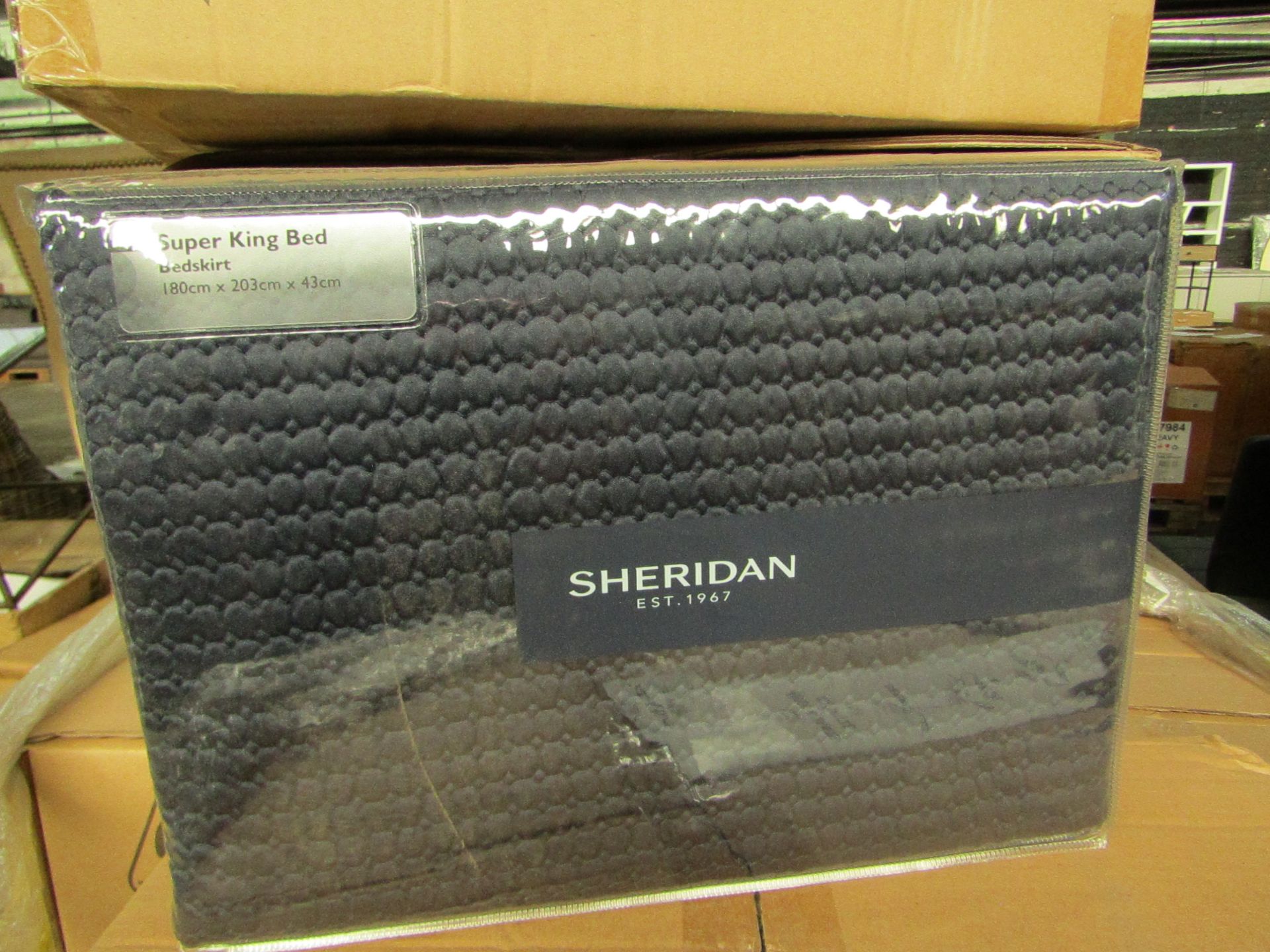 Sheridan - Midnight Bed Skirt - New & Packaged. RRP ?75 Each. - Image 2 of 2