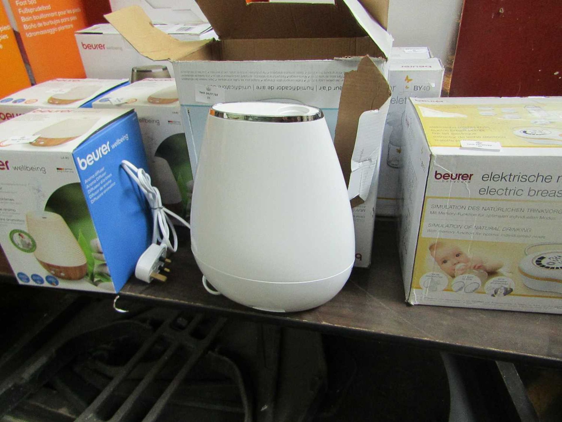 VAT 1x Beurer Wellbeing Air Humidifer LB37 - This item is graded B - RRP œ65