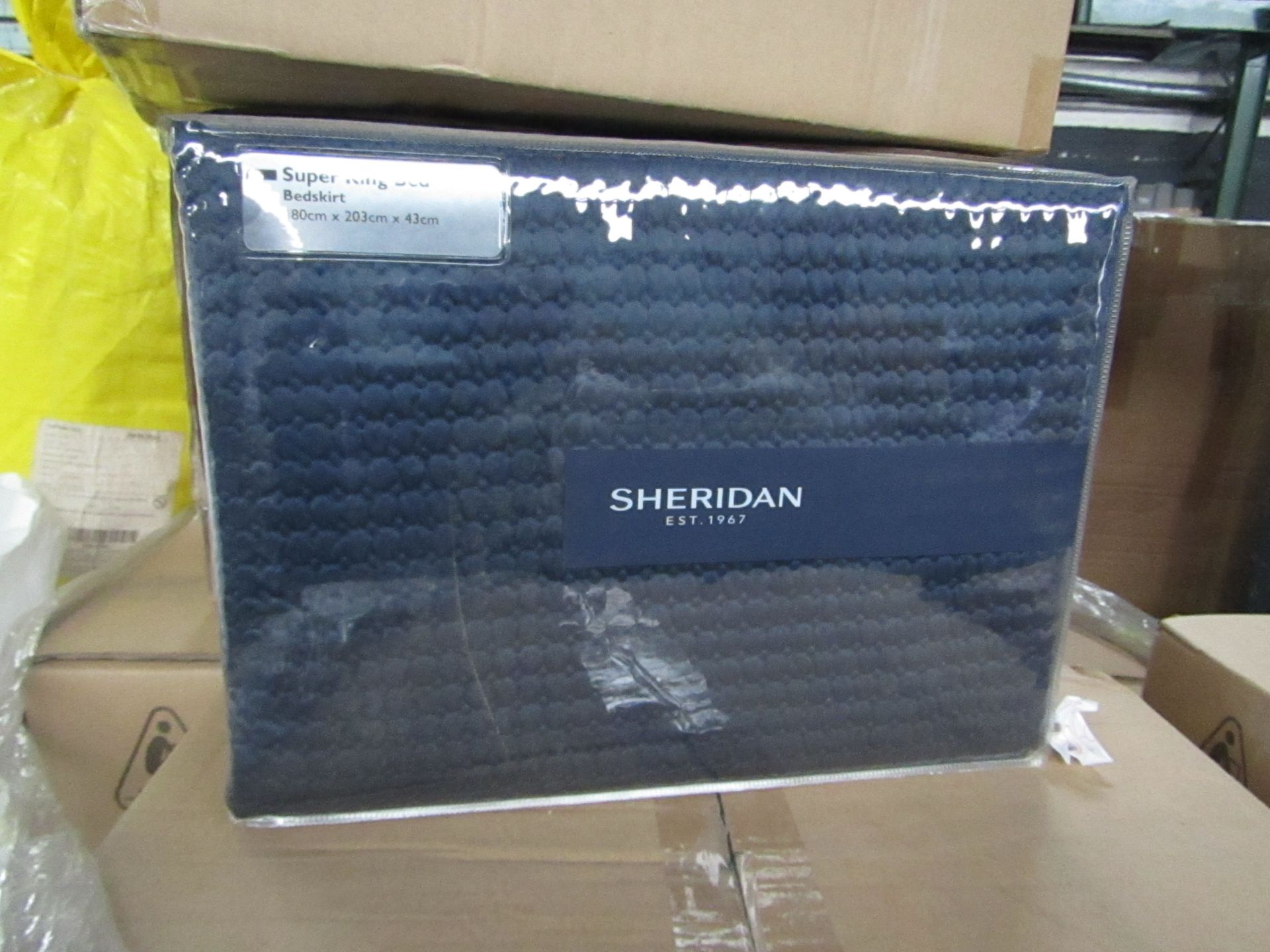 3X Sheridan - Midnight Bed Skirt - New & Packaged. RRP £75 Each. - Image 2 of 2