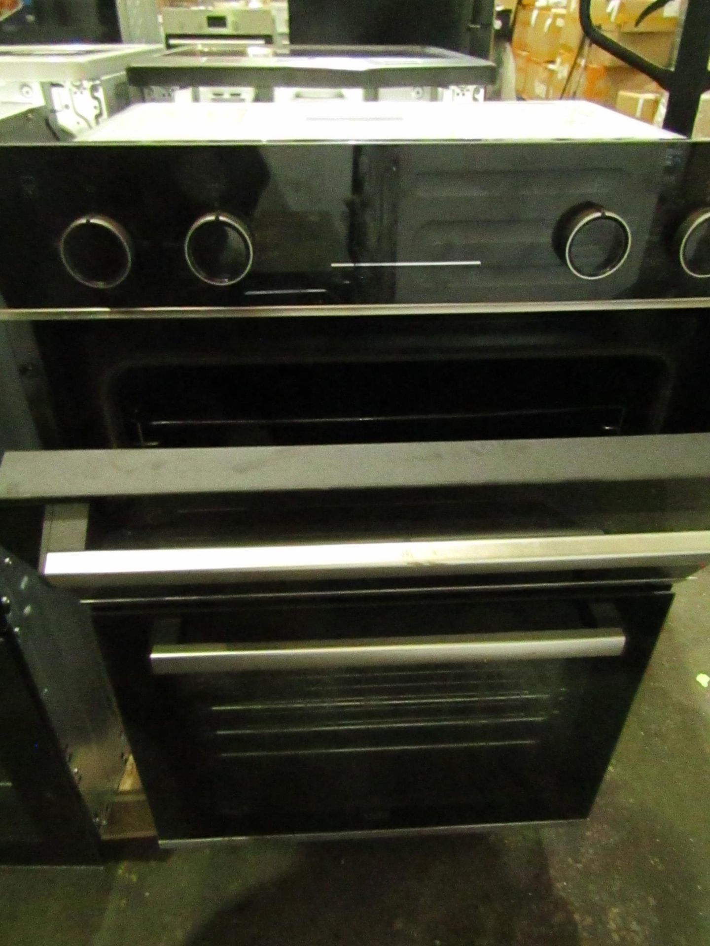 BEKO Pro RecycledNet Electric Double Integrated Oven Stainless Steel BBXDF25300X RRP ¶œ389.00