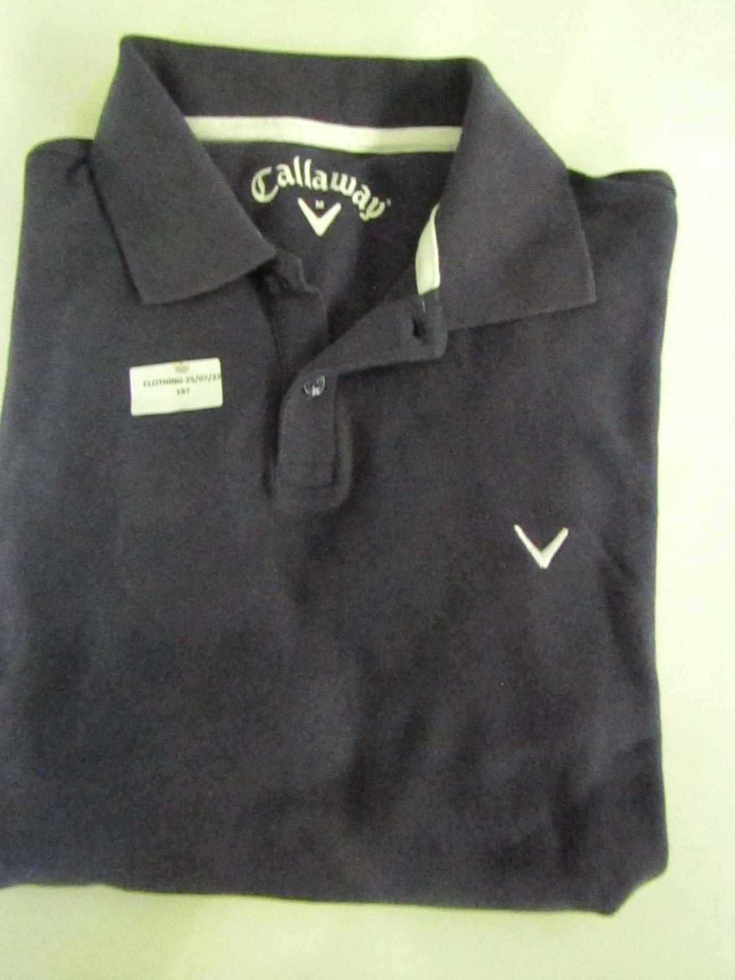 Callaway Pique Polo T/Shirt Navy Size M New No Tags