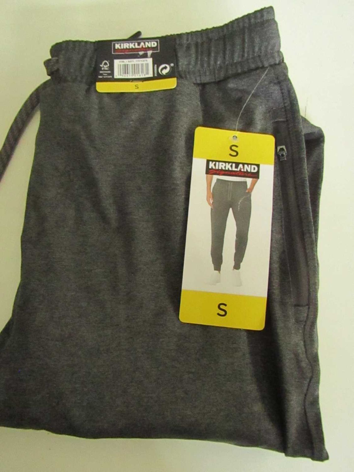 Kirkland Signature Active Jogger Grey Size S New With Tags