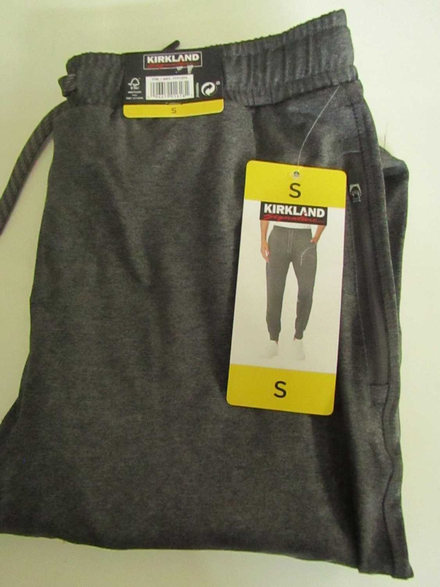 Kirkland Signature Active Jogger Grey Size S New With Tags