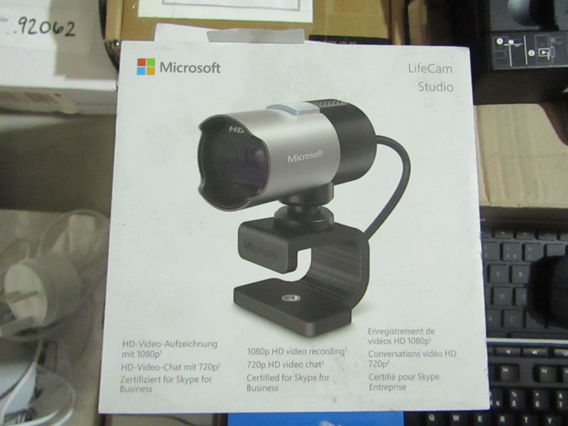 Microsoft - Lifecam Studio 1080p Video Recording - Untested & Boxed. RRP £65