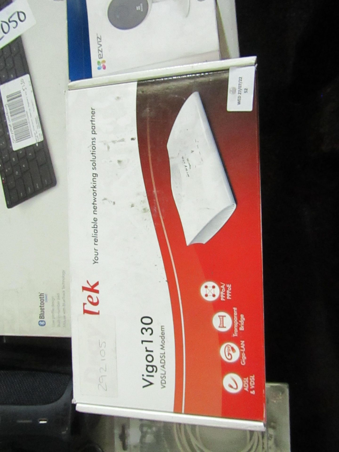 DrayTek - Vigor130 VDSL/ADSL Modem - Unchecked & Boxed. RRP £92