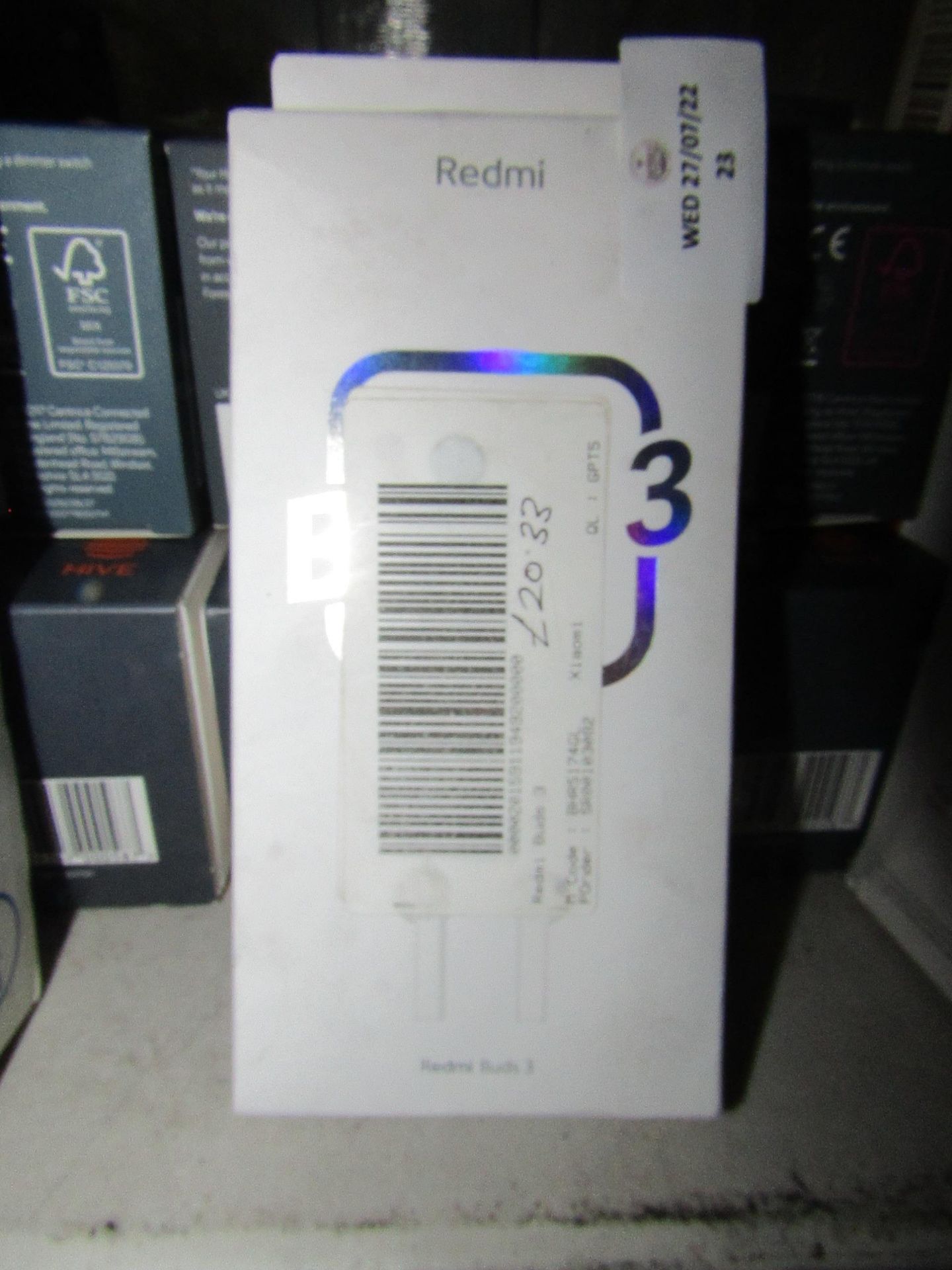Redmi - Wireless Buds 3 - White - Untested & Boxed. RRP £37