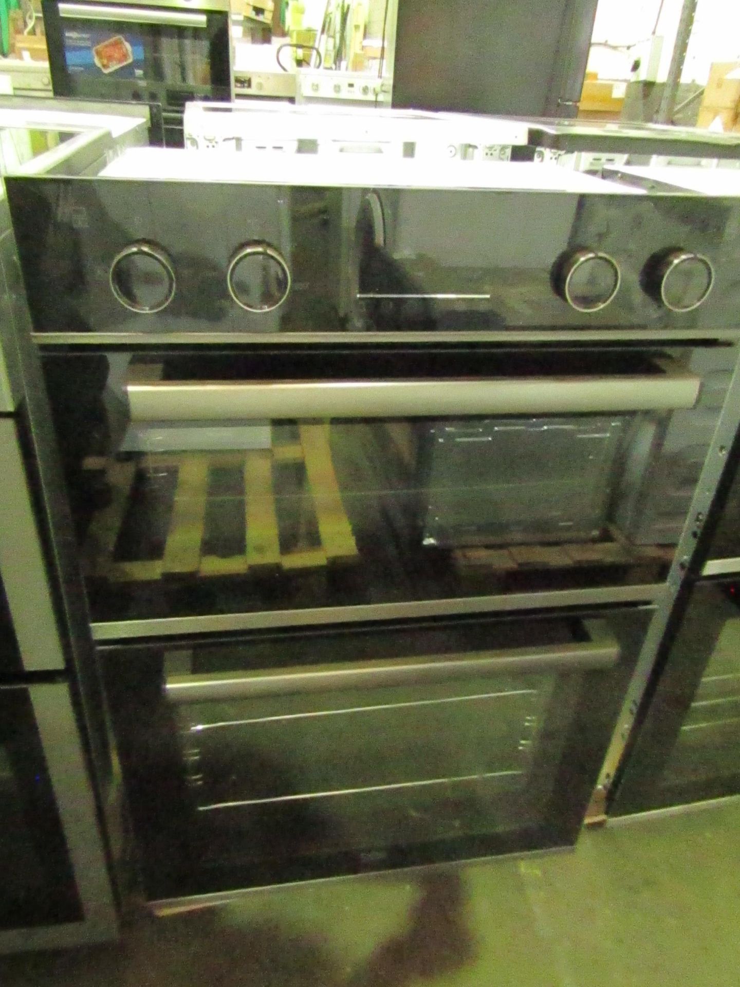 BEKO Pro RecycledNet Electric Double Oven Black Steel BBXDF29300Z RRP ô?399.00 - This item looks