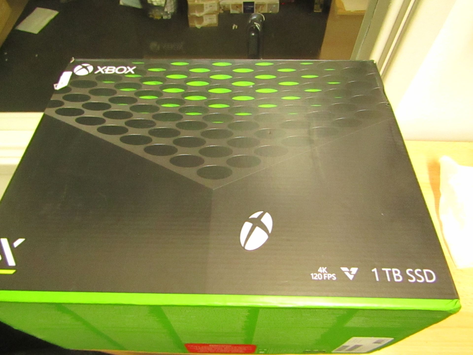 Xbox Series X 1Tb Games console, comes with original box, controller and power cable, it turn on and - Image 2 of 2