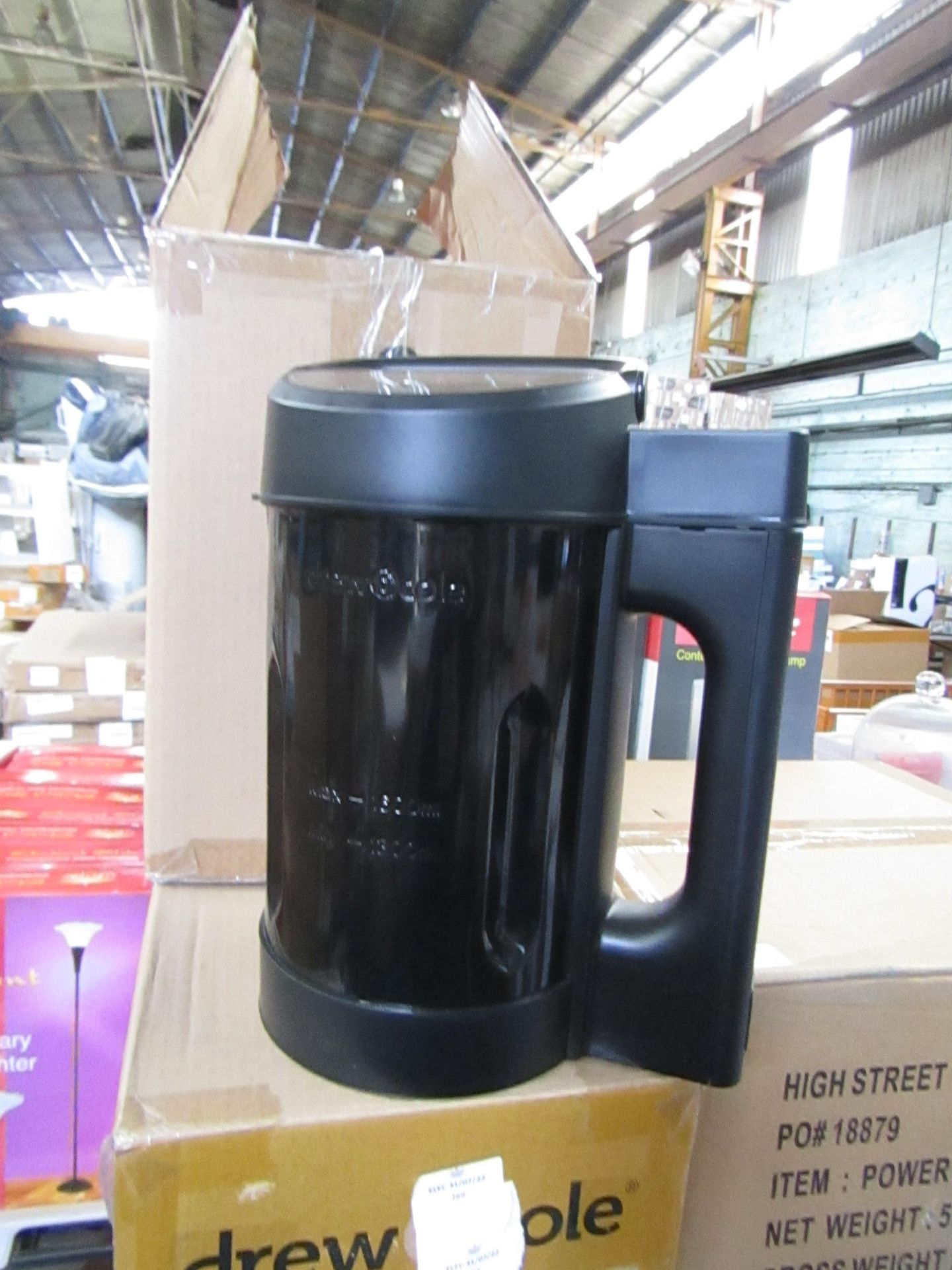 | 1X | DREW AND COLE SOUP MAKER | ITEM HAS BEEN PROFESSIONALLY REFURBISHED AND BOXED | NO ONLINE