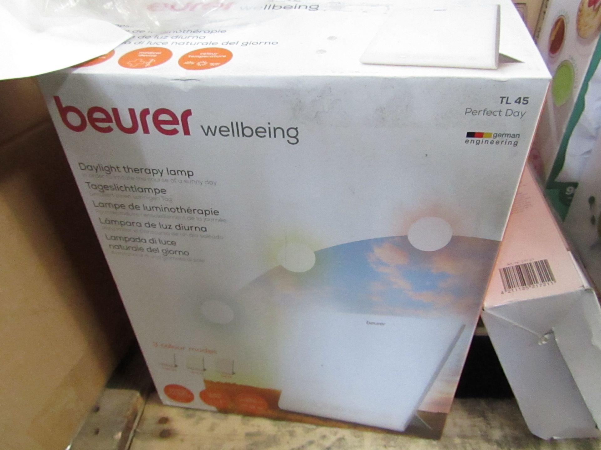 1x Beurer Wellbeing Daylight Therapy Lamps TL45 - These items are graded B - RRP œ90