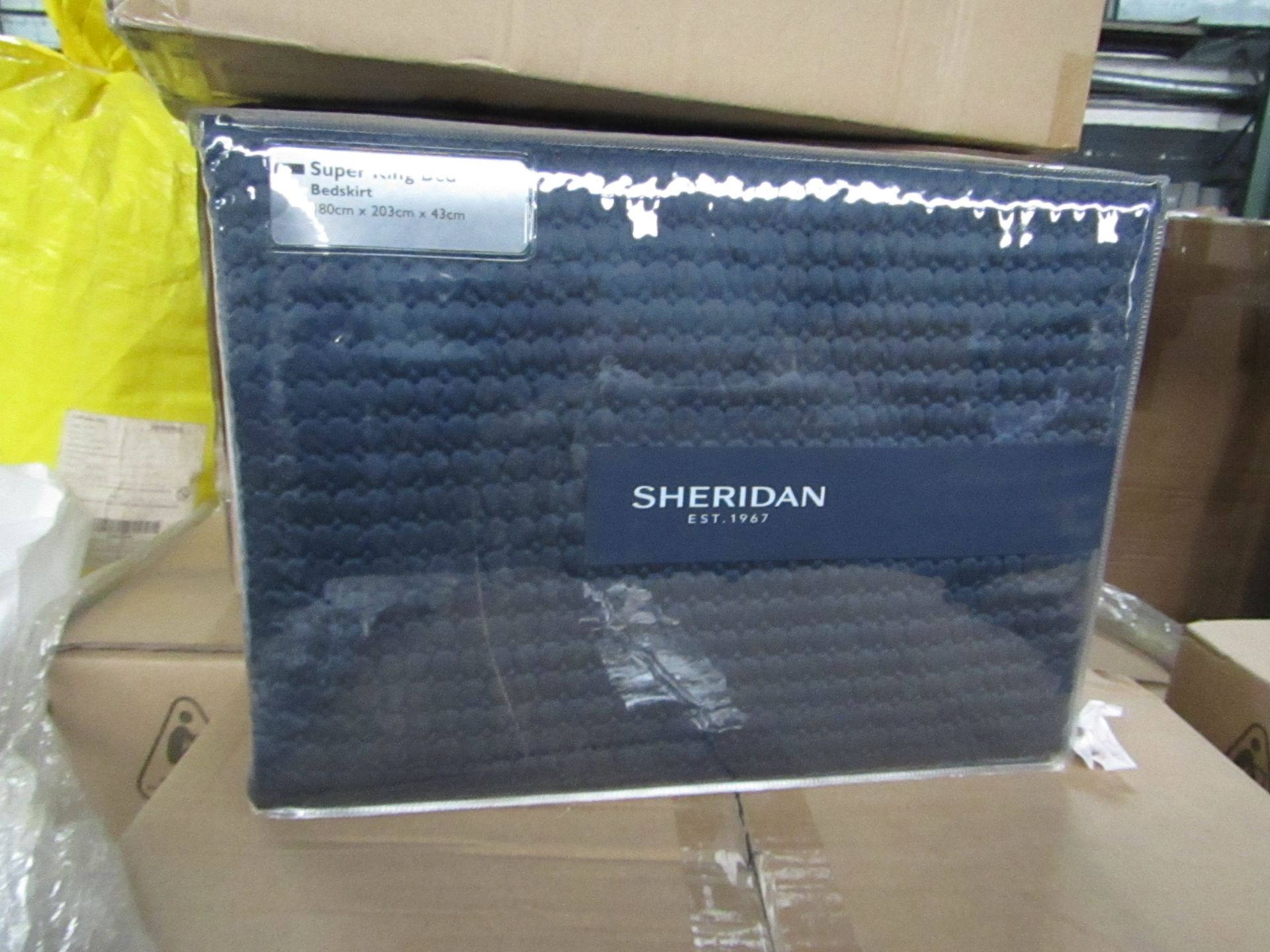 3X Sheridan - Midnight Bed Skirt - New & Packaged. RRP ?75 Each. - Image 2 of 2