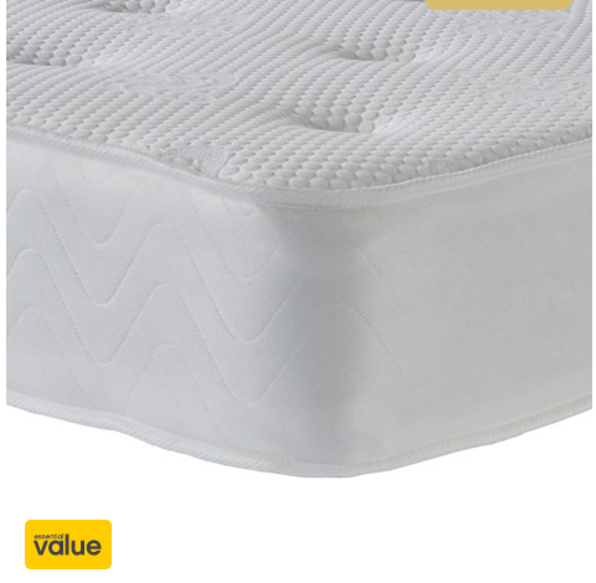 | 1X | SLEEPEEZEE MODENA BED MATTRESS 6FT SUPER KING | DIRTY MARKS & RIPPED FABRIC & NO