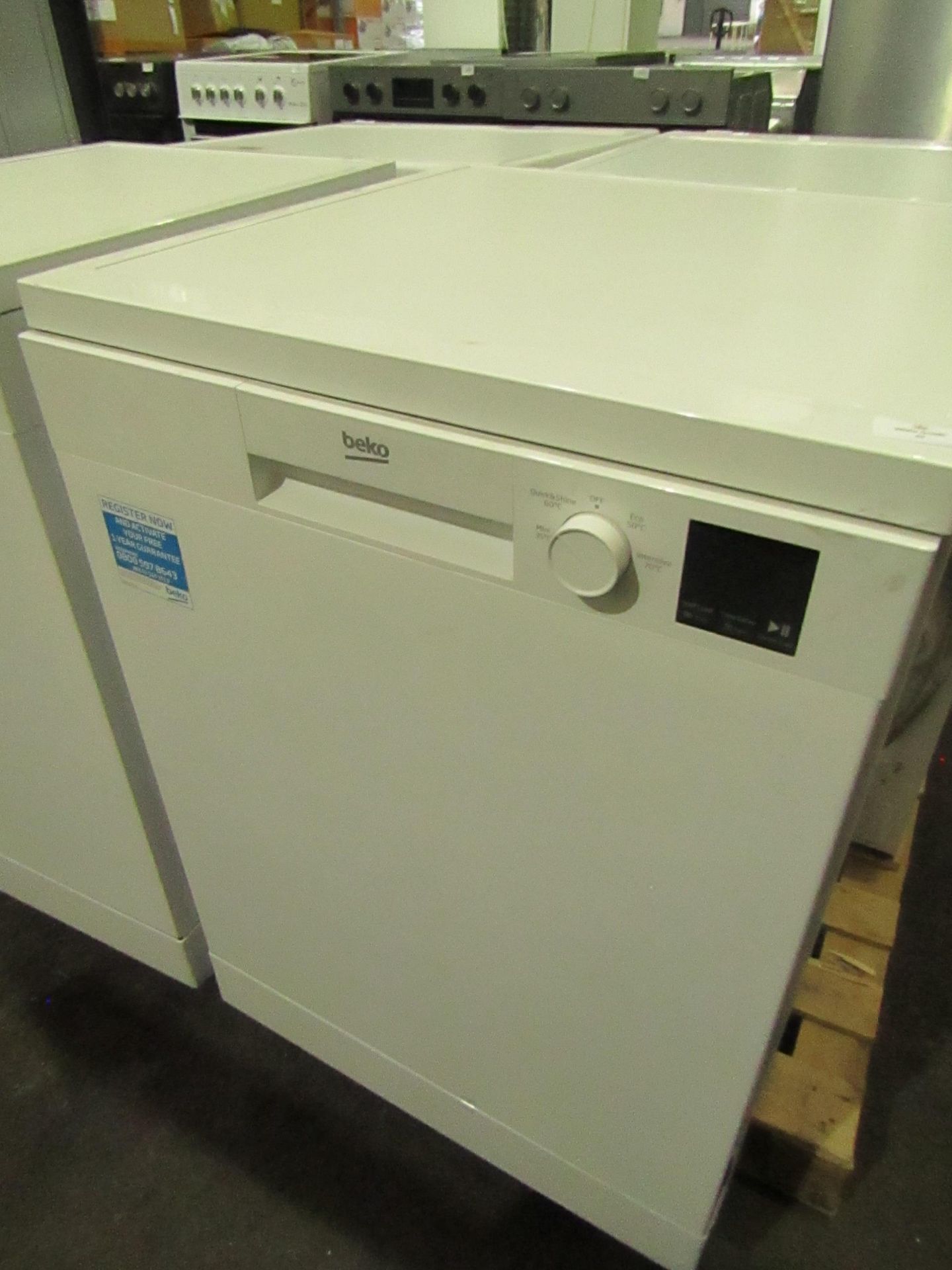 BEKO Dishwasher DVN04X20W RRP “?249.00 - This item looks to be in good condition and appears ready