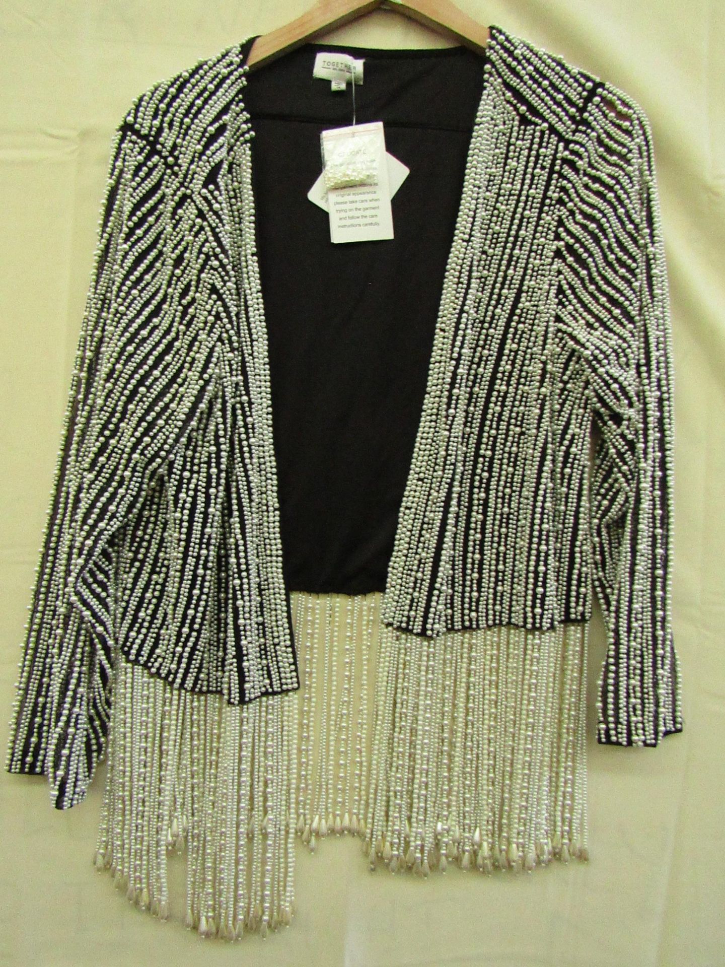 Together Beaded Jacket Size 14 New With Tags