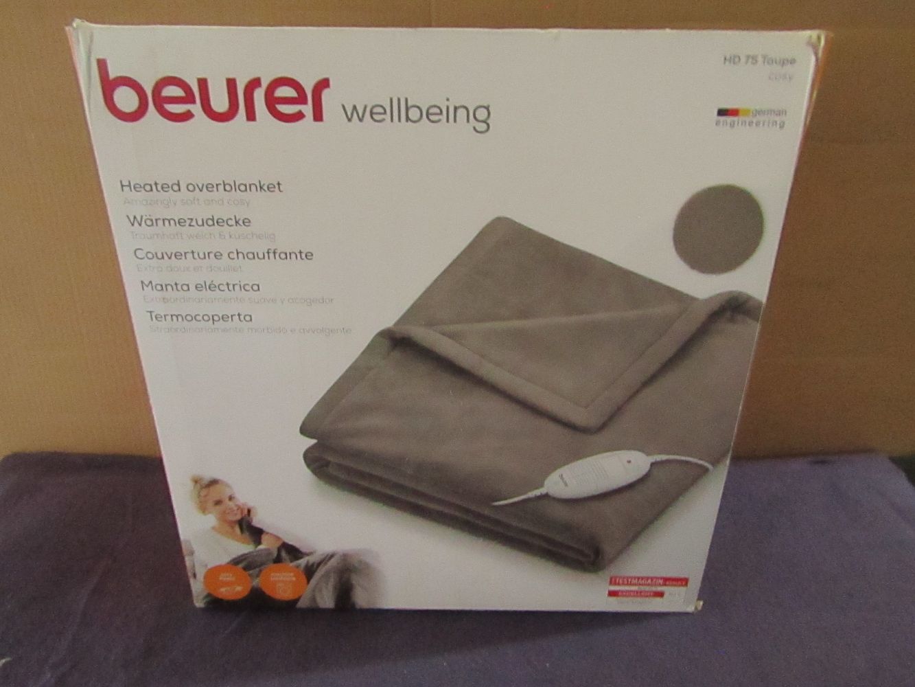 Grade B Electricals From baurer Health & Wellbeing - Heated Throws, Infrared Lamps, Scales, Foot Spa's & Much More!