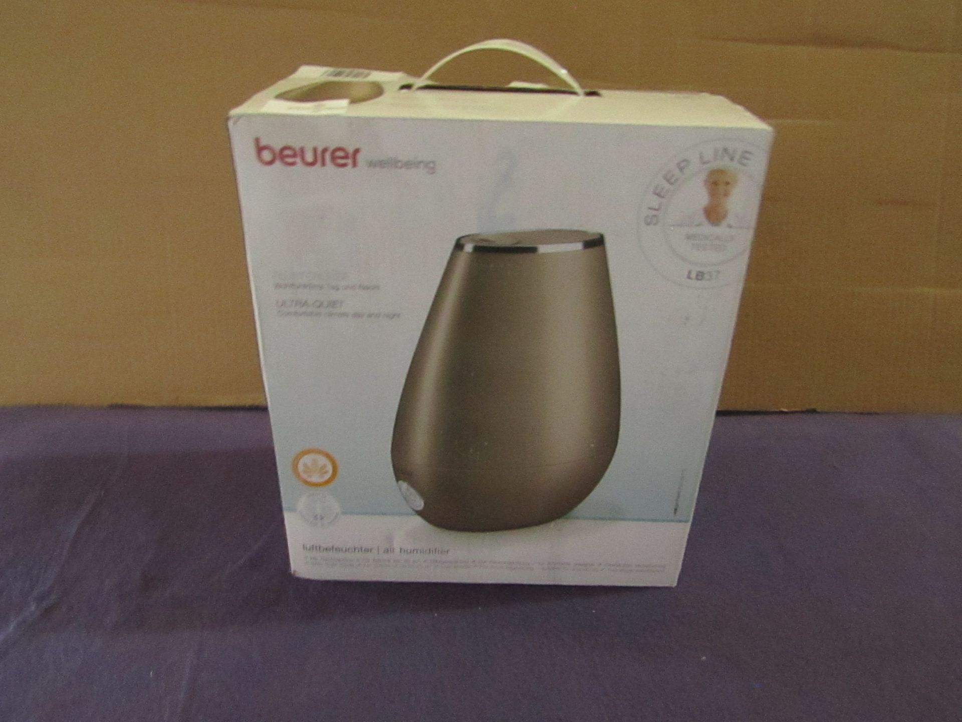 Beuer - Ultra Quiet Air Humidifier - LB37 - Untested & Boxed. RRP £55.