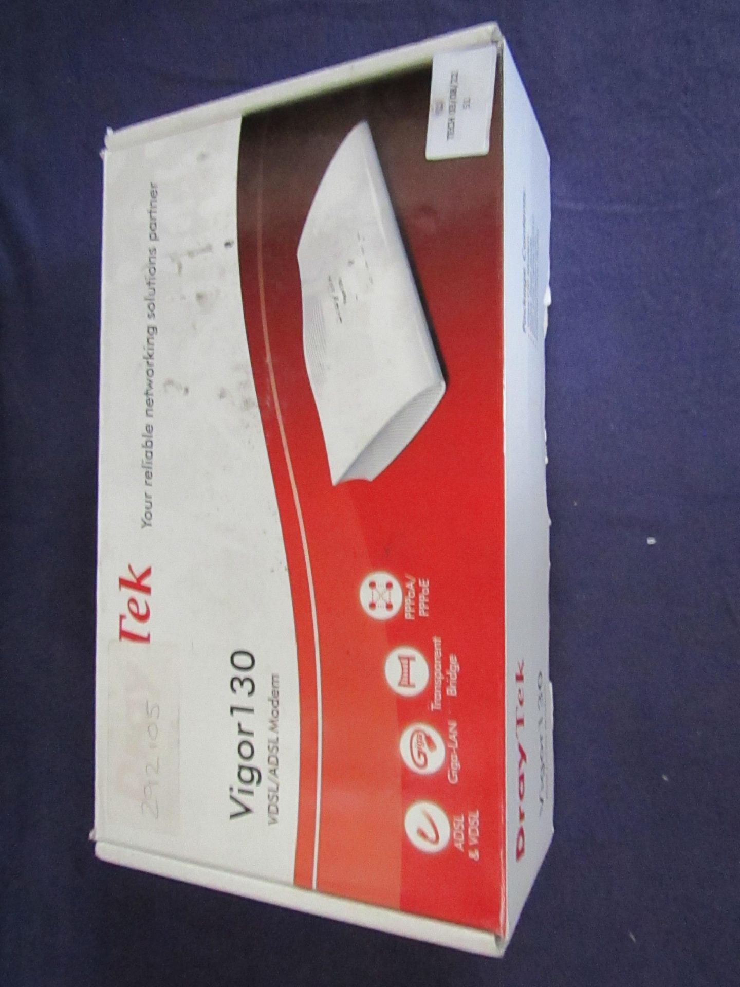 DrayTek - Vigor130 VDSL/ADSL Modem - Unchecked & Boxed.