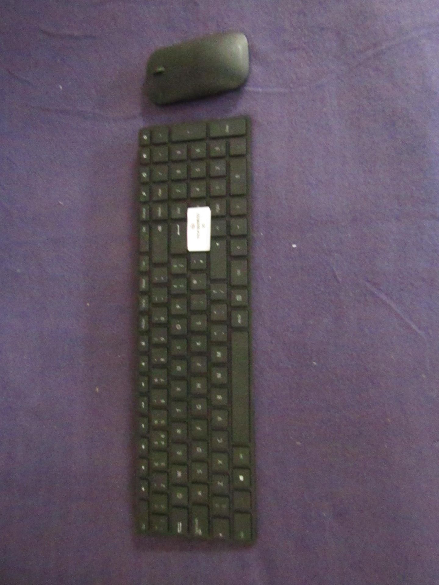 Microsoft - Wireless Bluetooth Keyboard & Mouse Set - Untested & No Packaging.