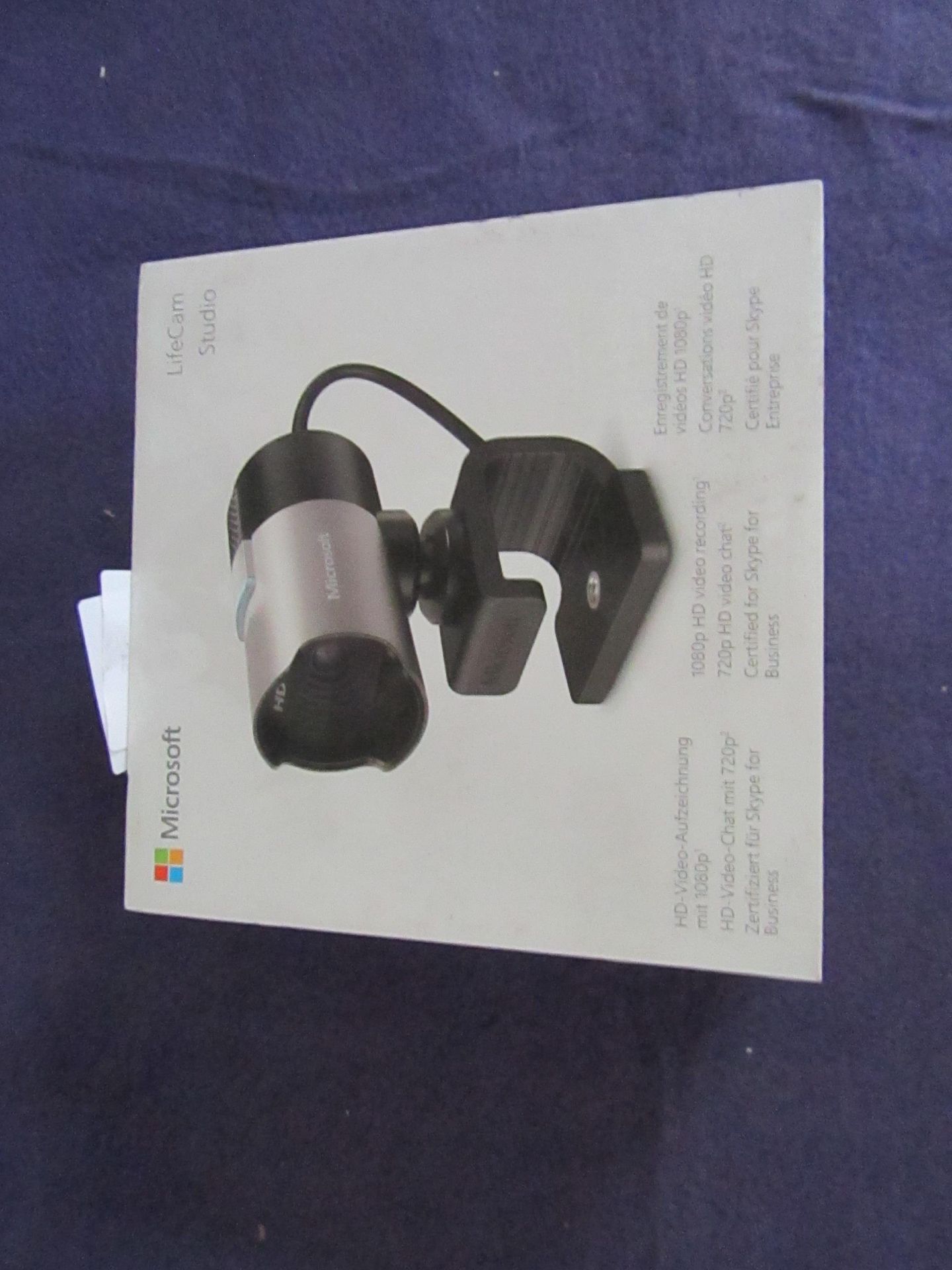 Microsoft - Lifecam Studio 1080p Video Recording - Untested & Boxed.