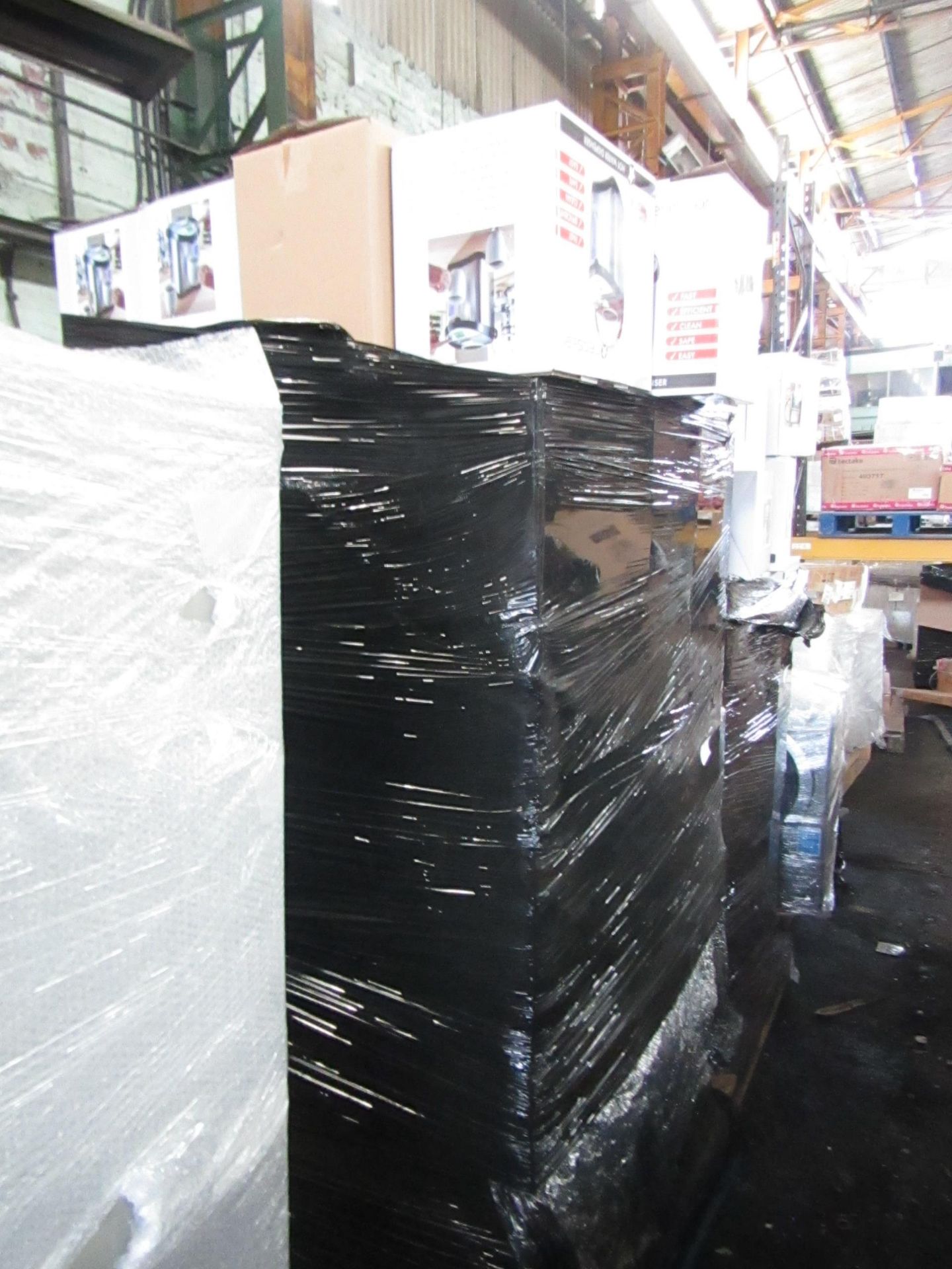 Pallet of approx.79 Scotts of Stow customer 3.5ltr one touch hot water dispensers with a RRP ?59.