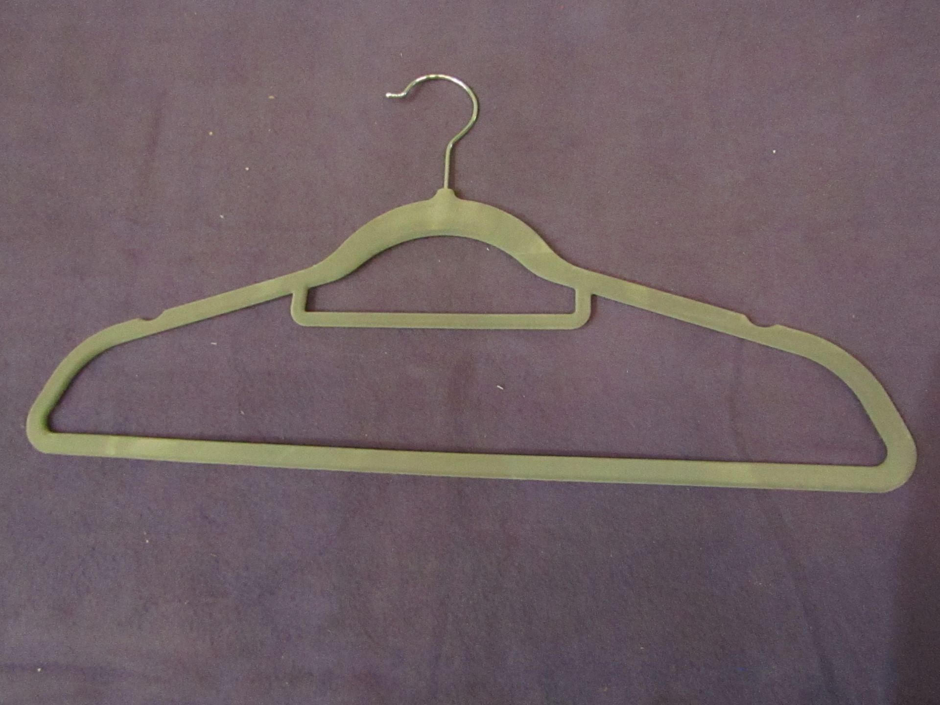 Box of 100 Velvet Coat Hangers - New & Boxed