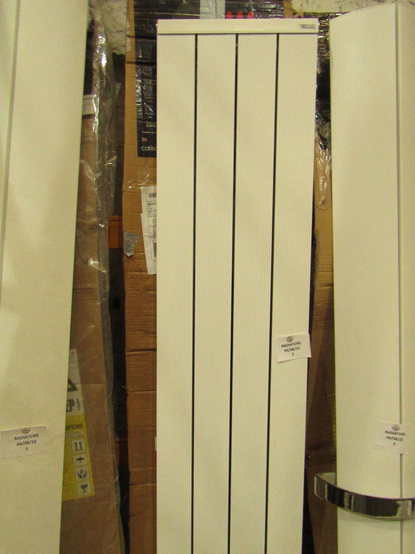 Carisa - Elite Tall Radiator - White - 1800x295mm - Looks In Good Condition & Boxed.