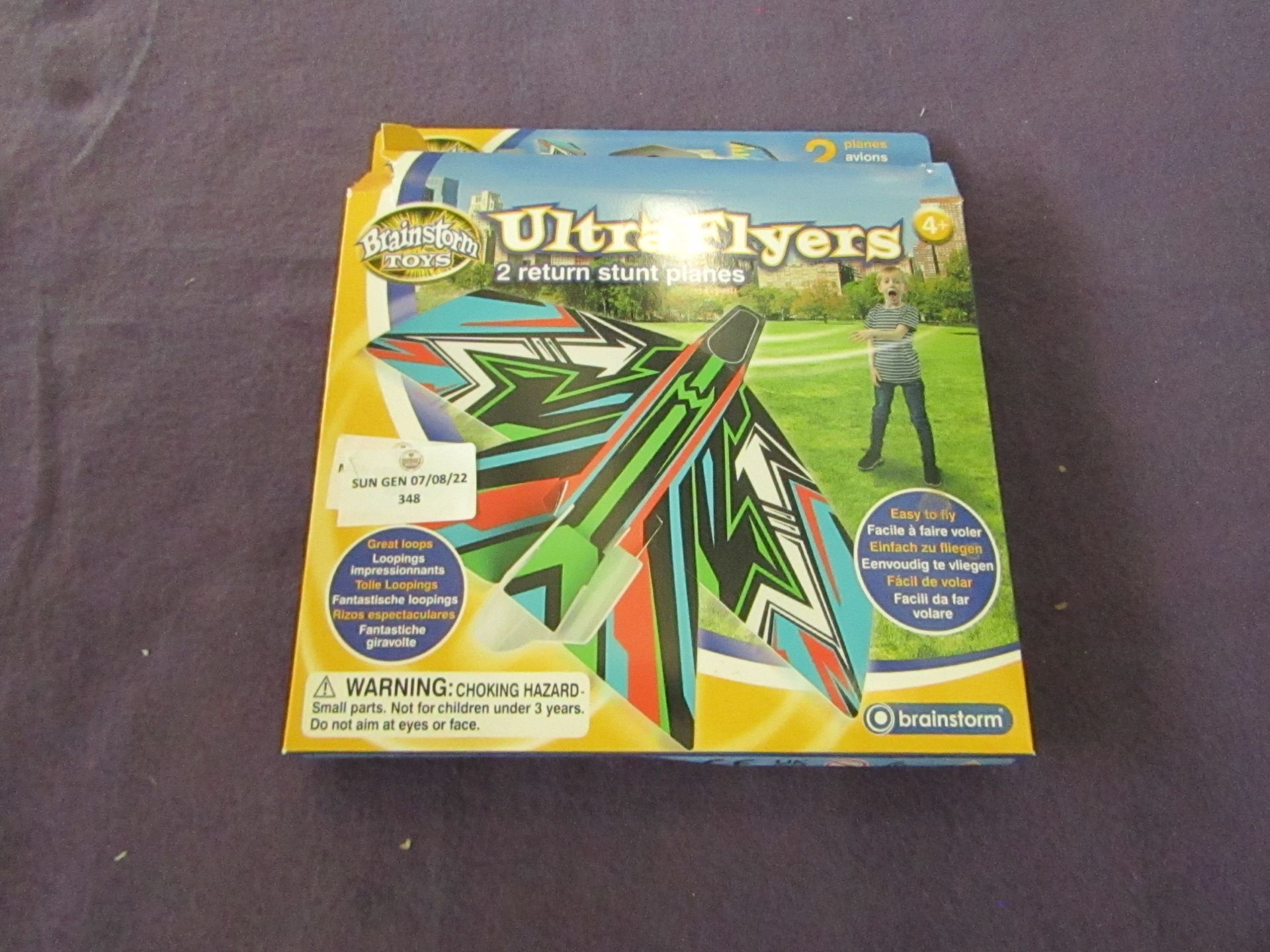 Brainstorm - Ultra Flyers 2 Return Stunt Planes - Unchecked & Boxed.