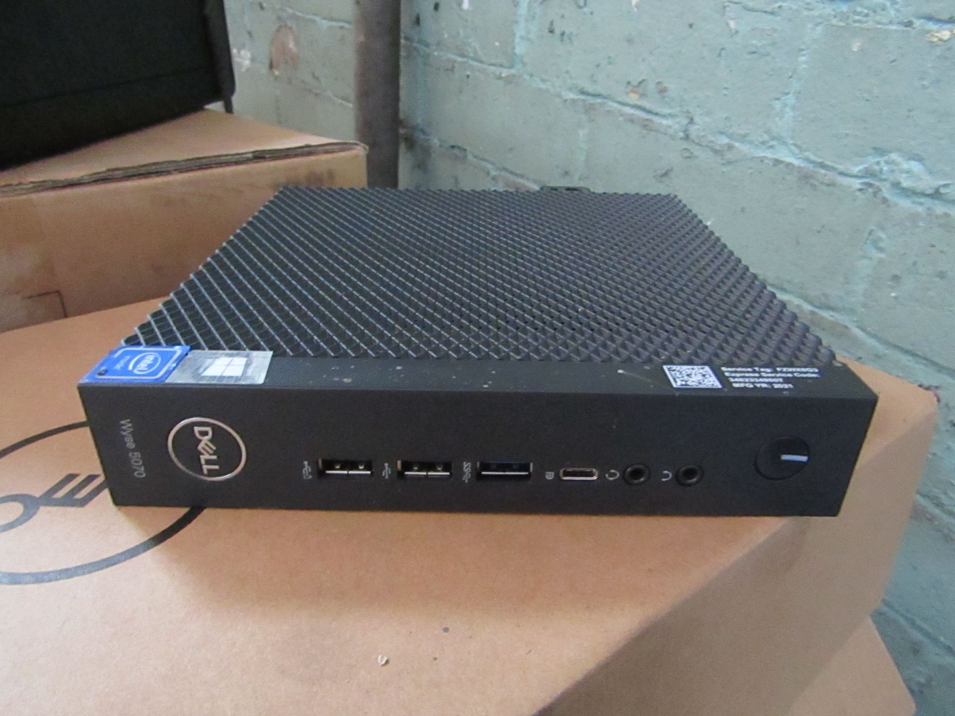 1x Dell Wyse 5070 Business PC - powers on but untested any further- RRP £280