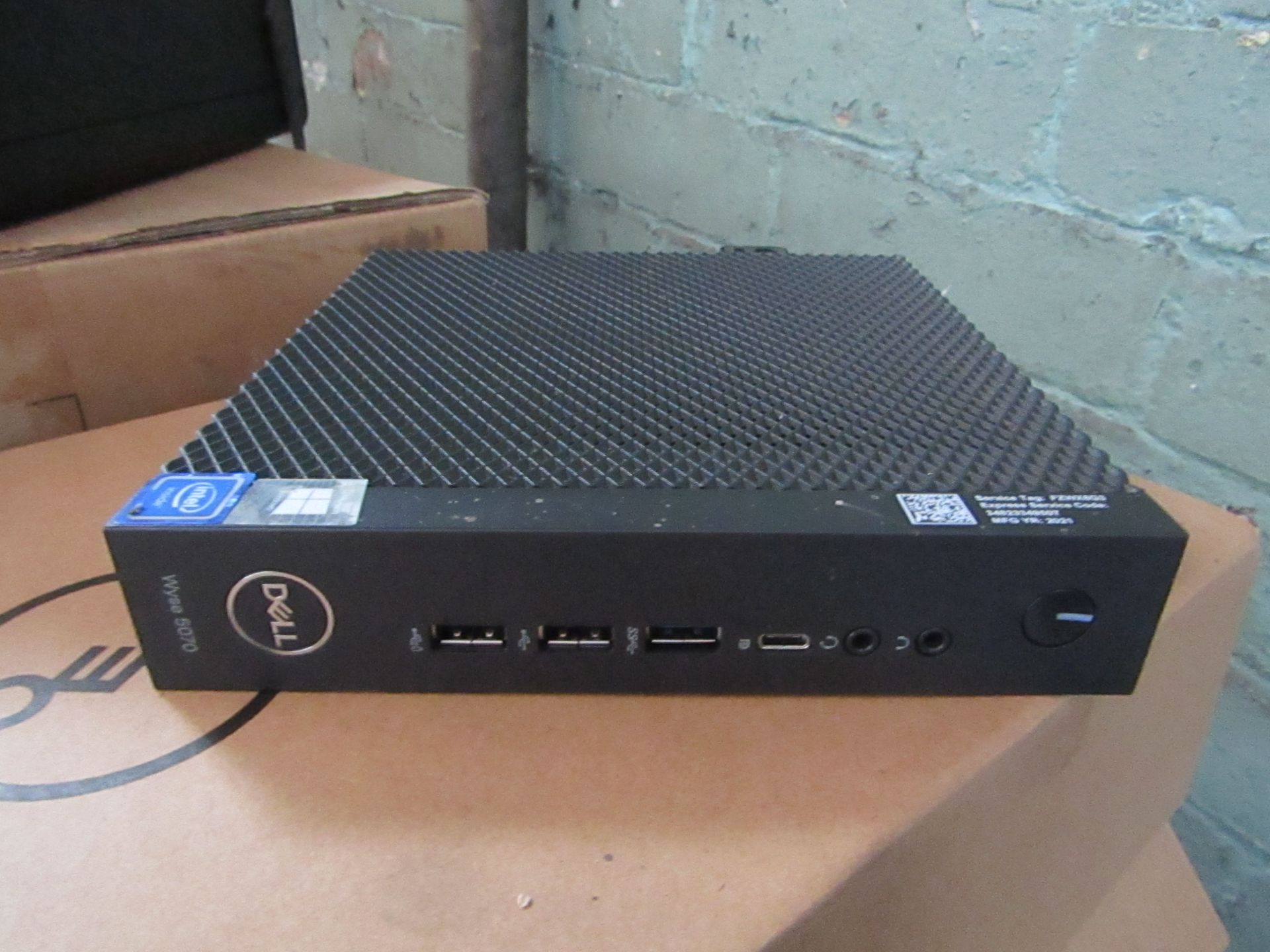 1x Dell Wyse 5070 Business PC - powers on but untested any further- RRP £280