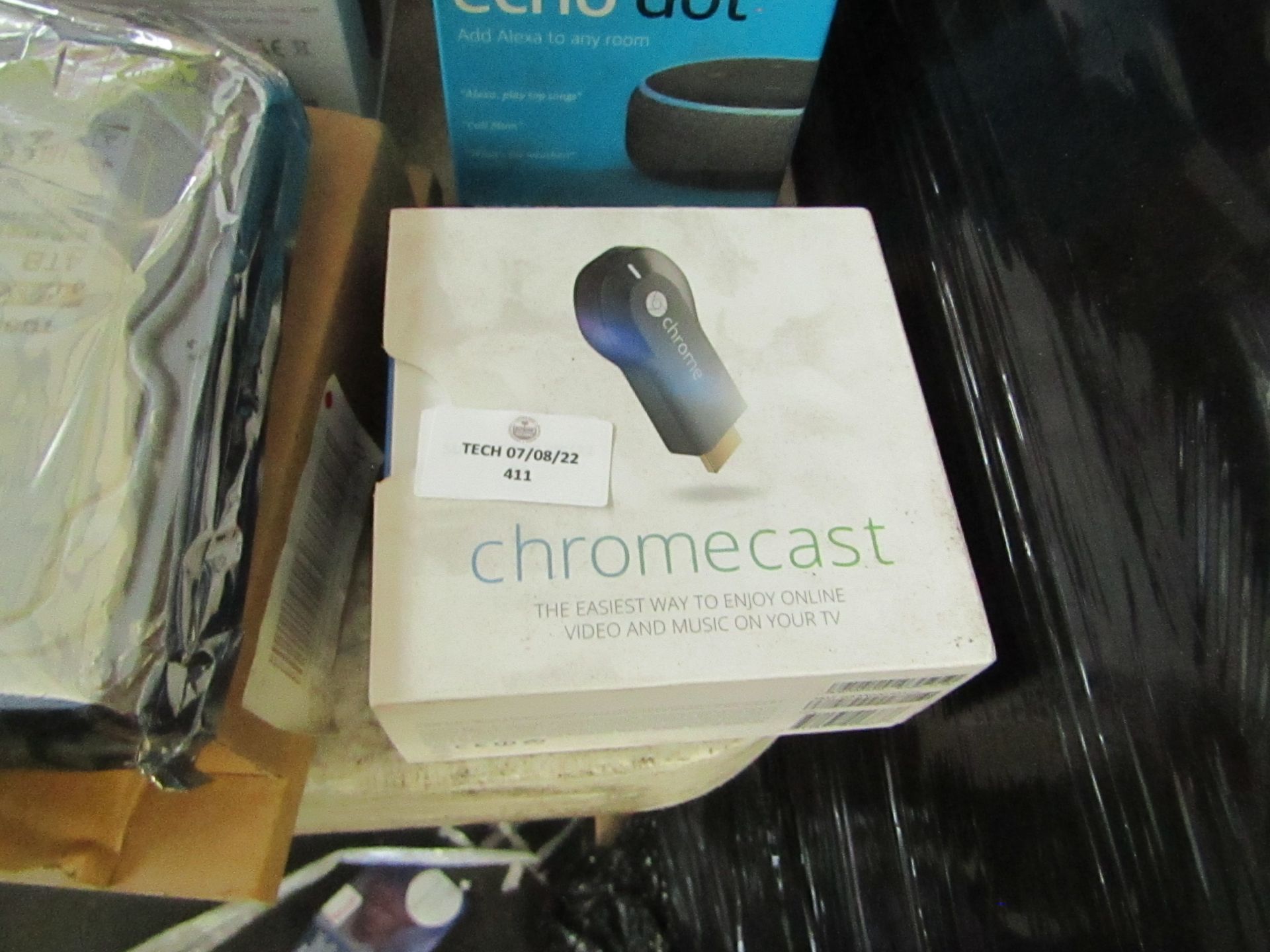 Google Chromecast, untested and boxed.