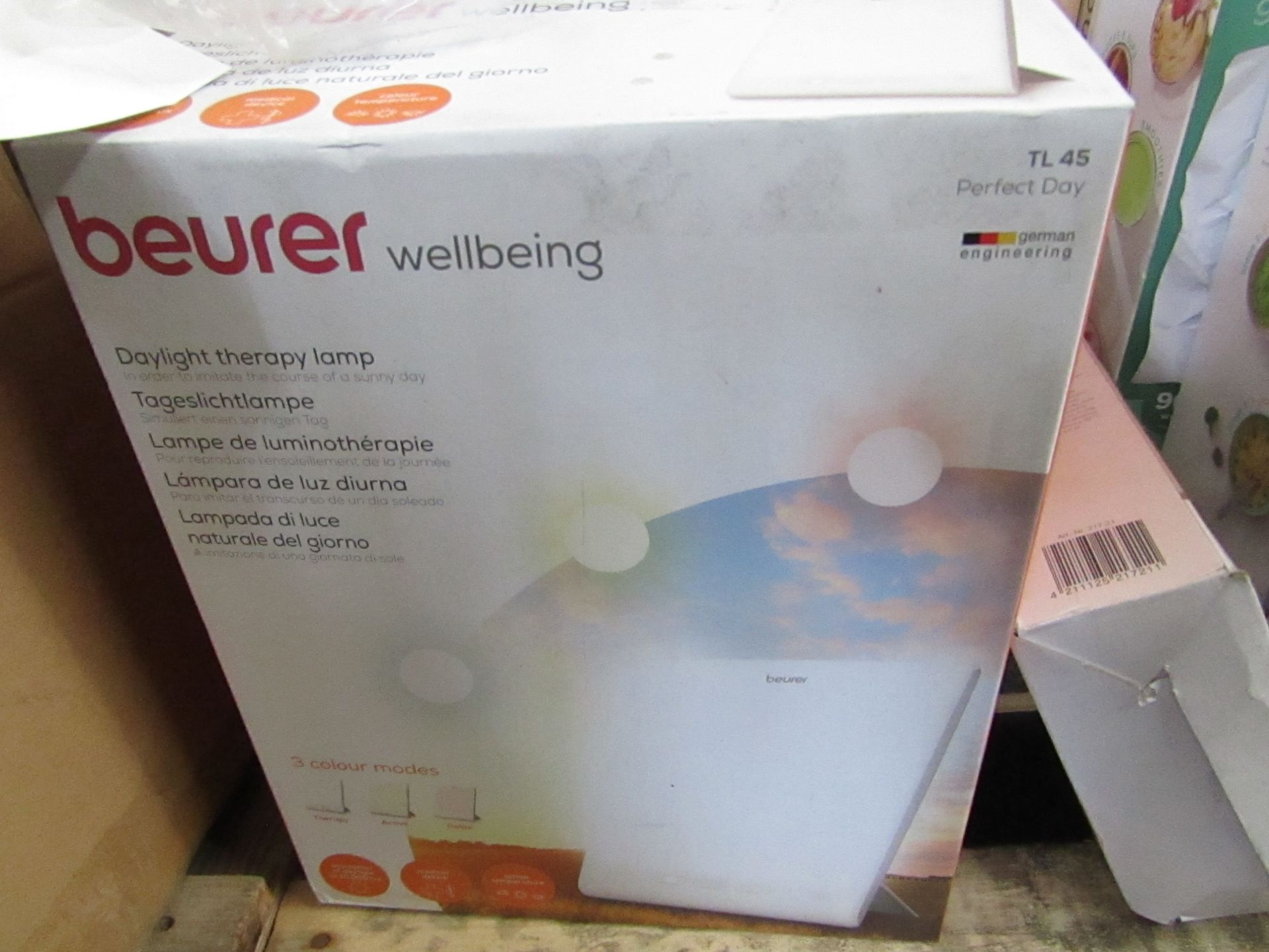 1x Beurer Wellbeing Daylight Therapy Lamps TL45 - These items are graded B - RRP œ90