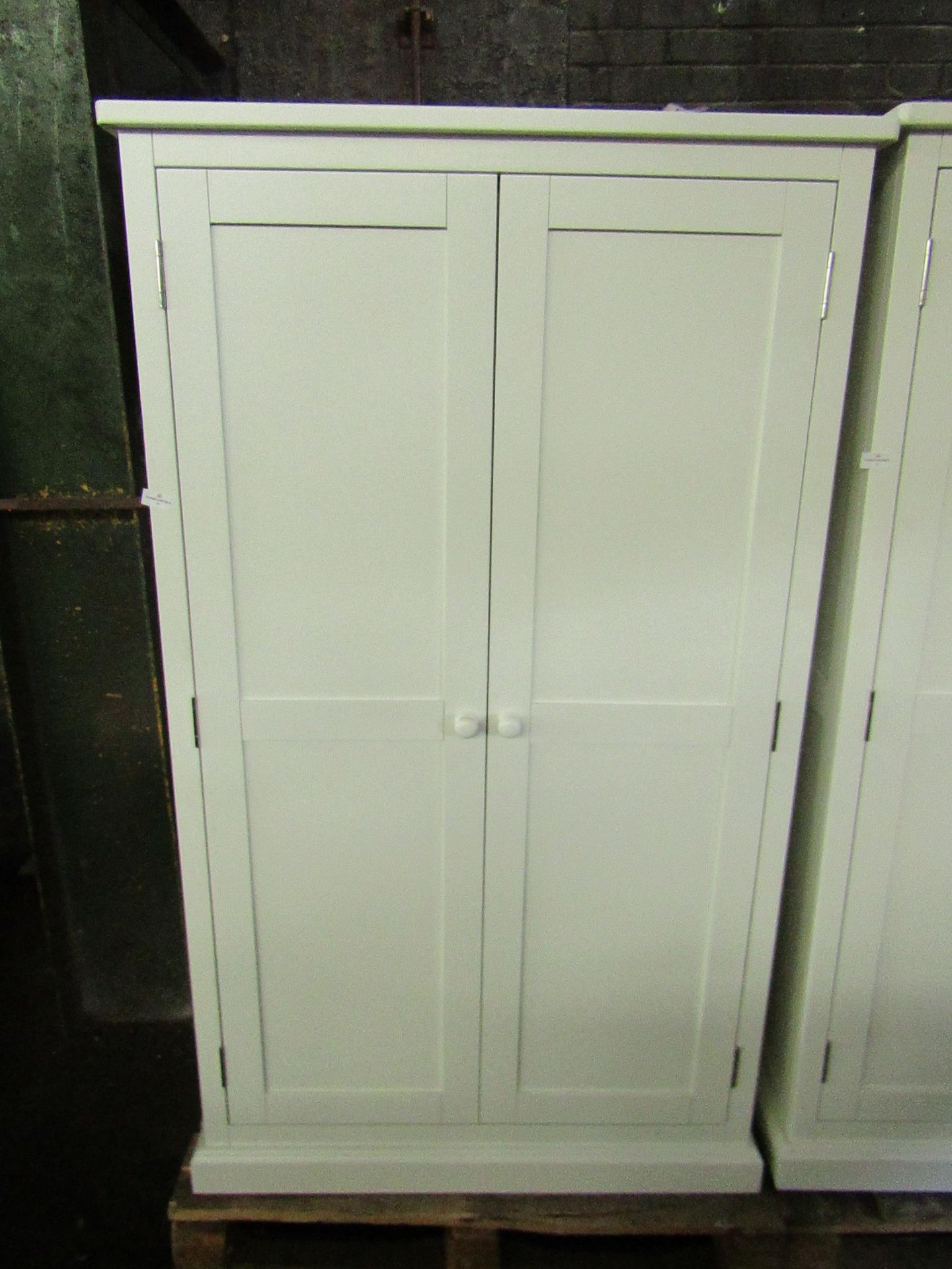 Cotswold Company Littleton Warm White Painted Double Wardrobe RRP Â£495.00 - This item looks to be