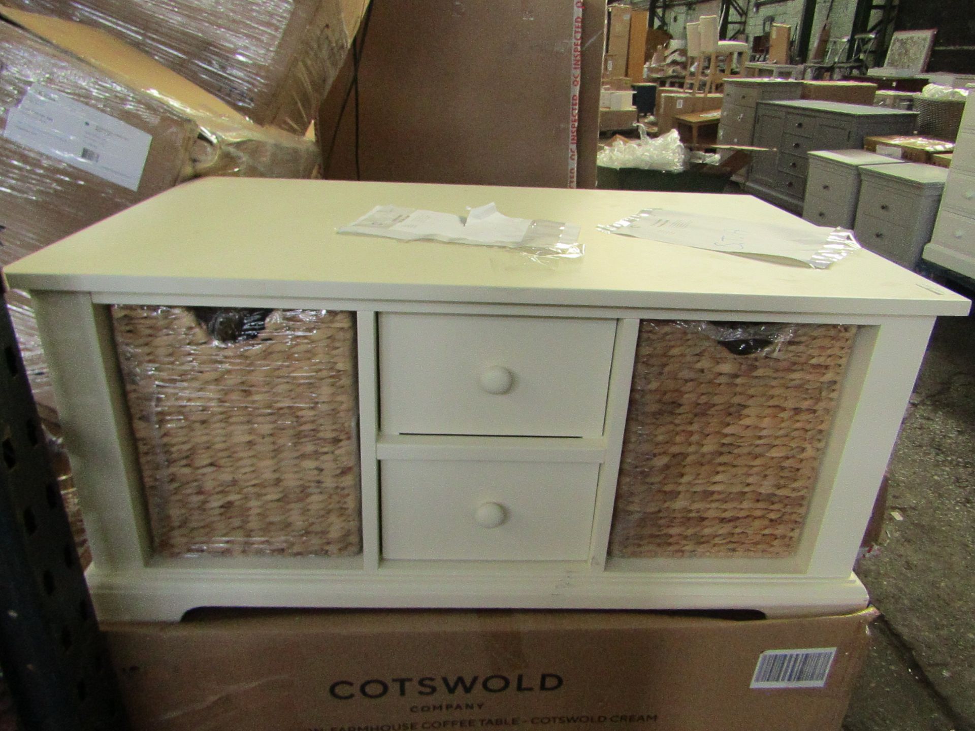 Cotswold Company Farmhouse Painted Coffee Table RRP Â£285.00 - This item looks to be in good