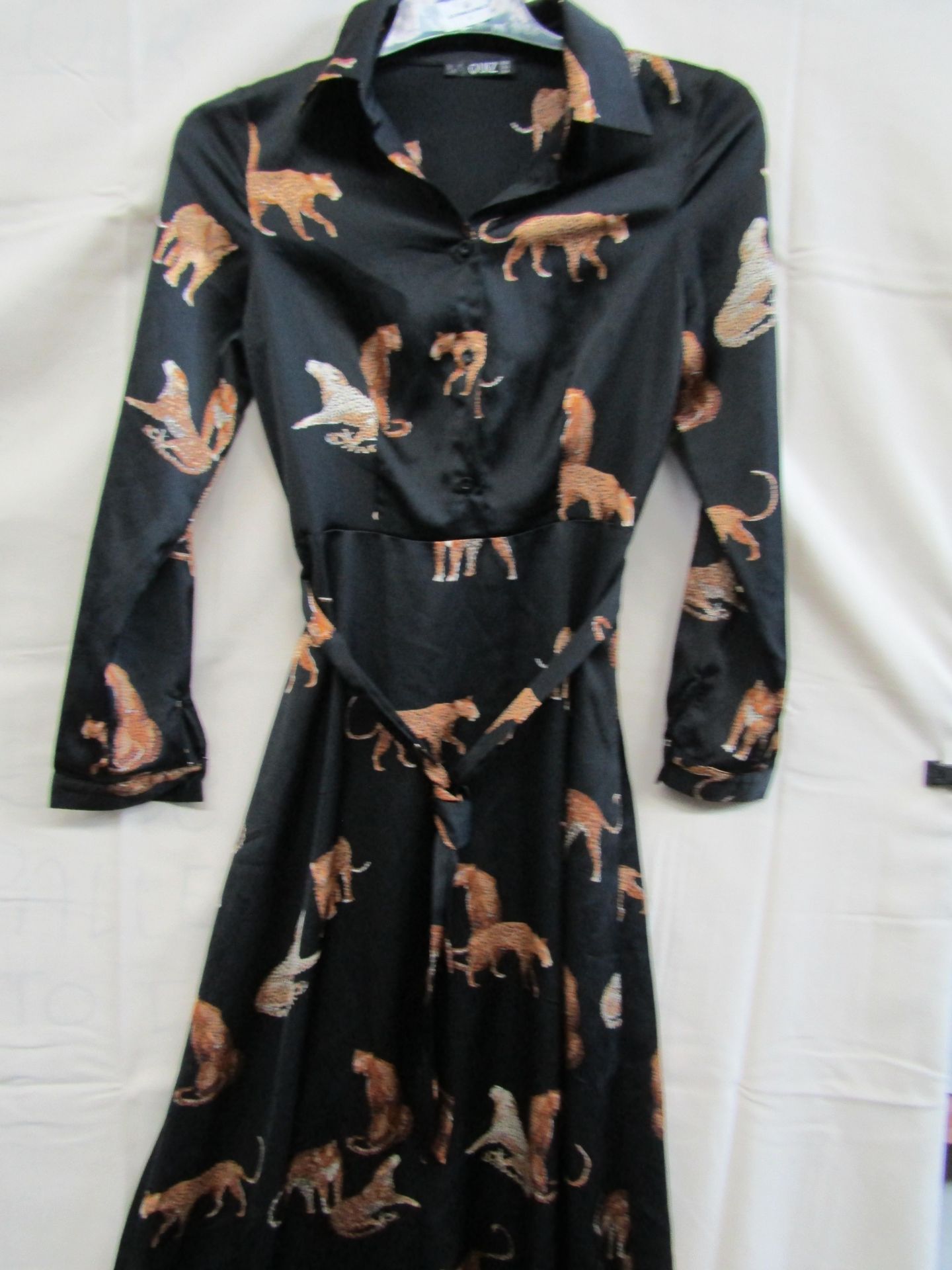 Quiz Dress Animal Print Size 8 Looks Unworn No Tags