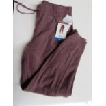 Mondetta Ladies Cozy Joggers Berry Flint Size L New With Tags
