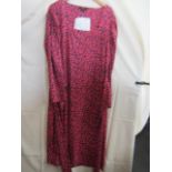 Kaleidoscope Dress Pink/Navy Size 22 Unworn Sample Garment