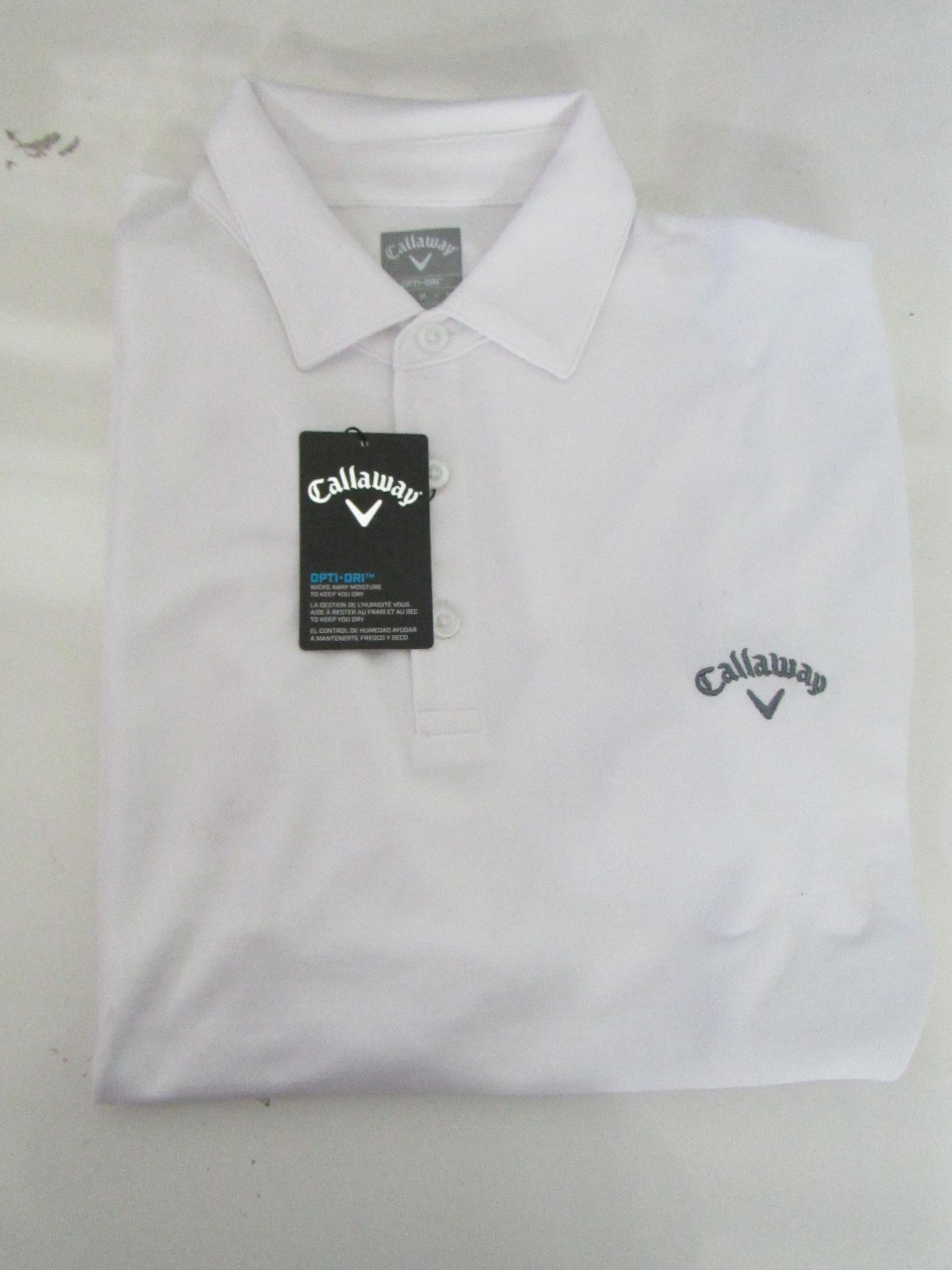 Callaway Pique Polo T/Shirt Navy Size M New With Tags